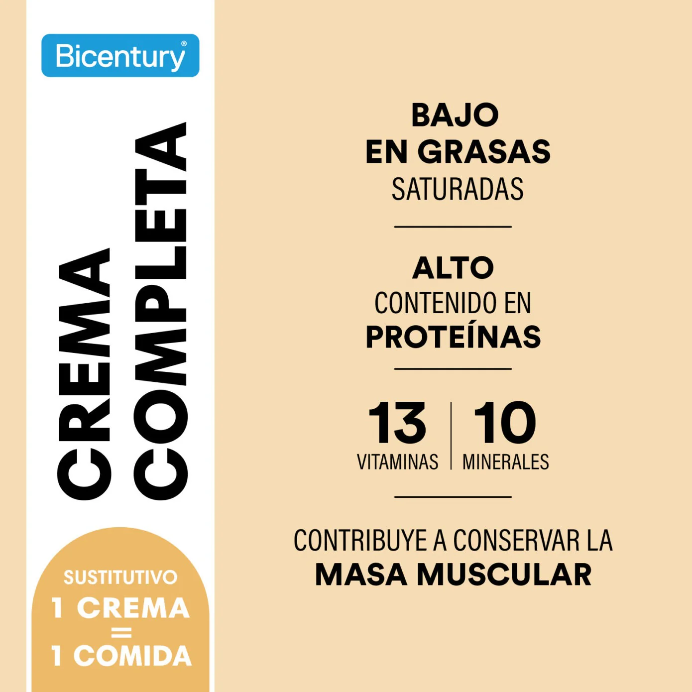Crema Completa Vainilla BICENTURY 540g - Image 4