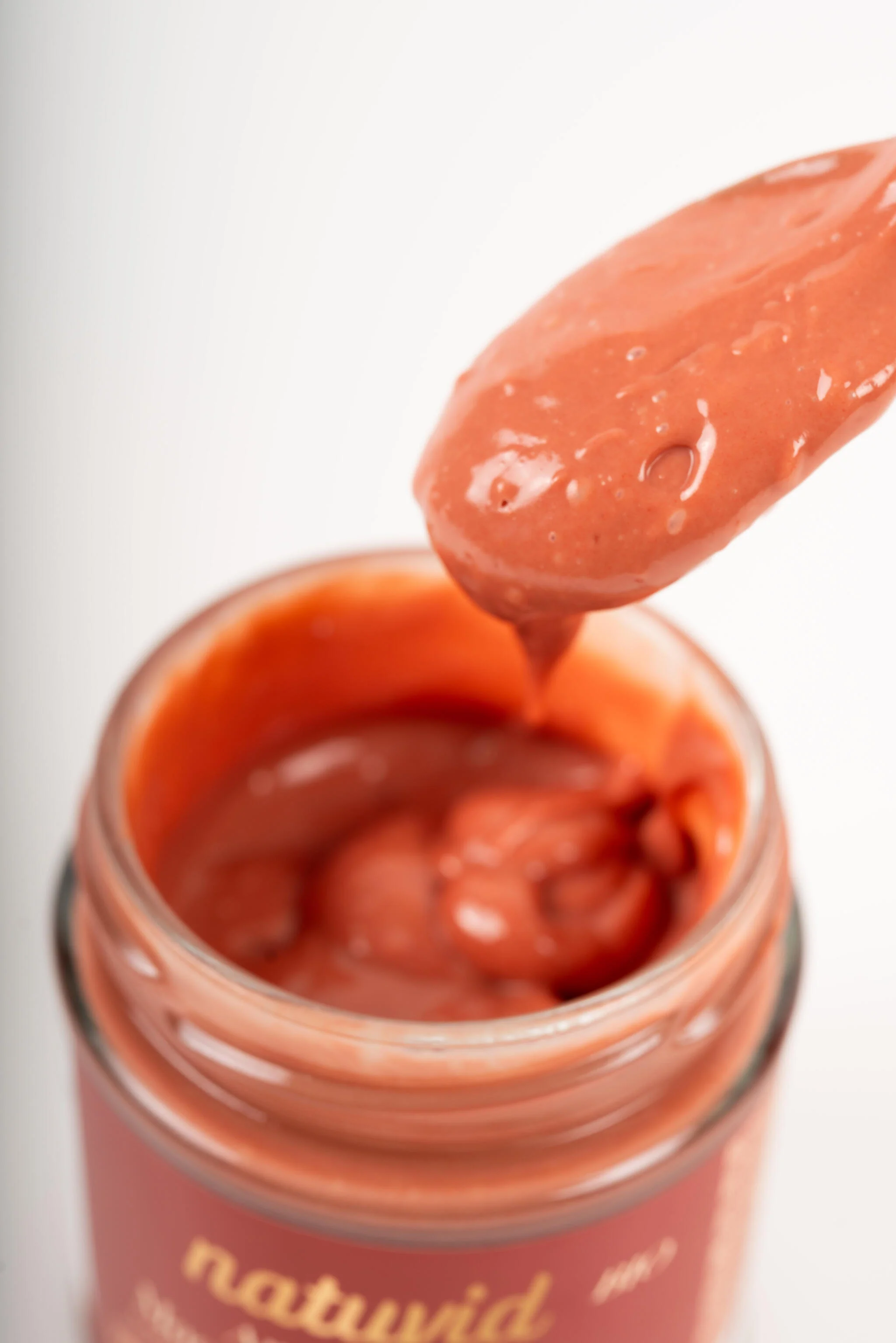 Crema de Anacardos, Macadamia y Fresas BIO Natuvid (200g) con Eritritol y Coco | Vegana y Sin Gluten - Image 4