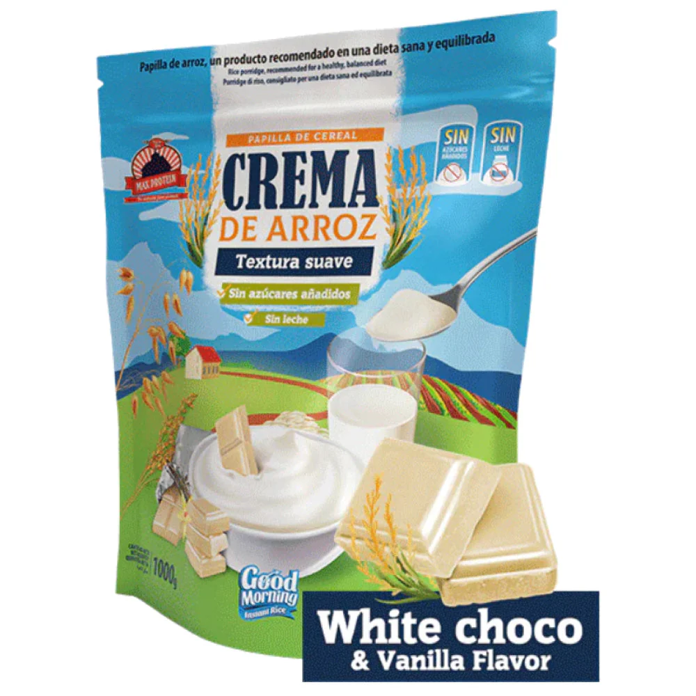 Crema De Arroz 1 Kg Chocolate Blanco - Vainilla - Image 2