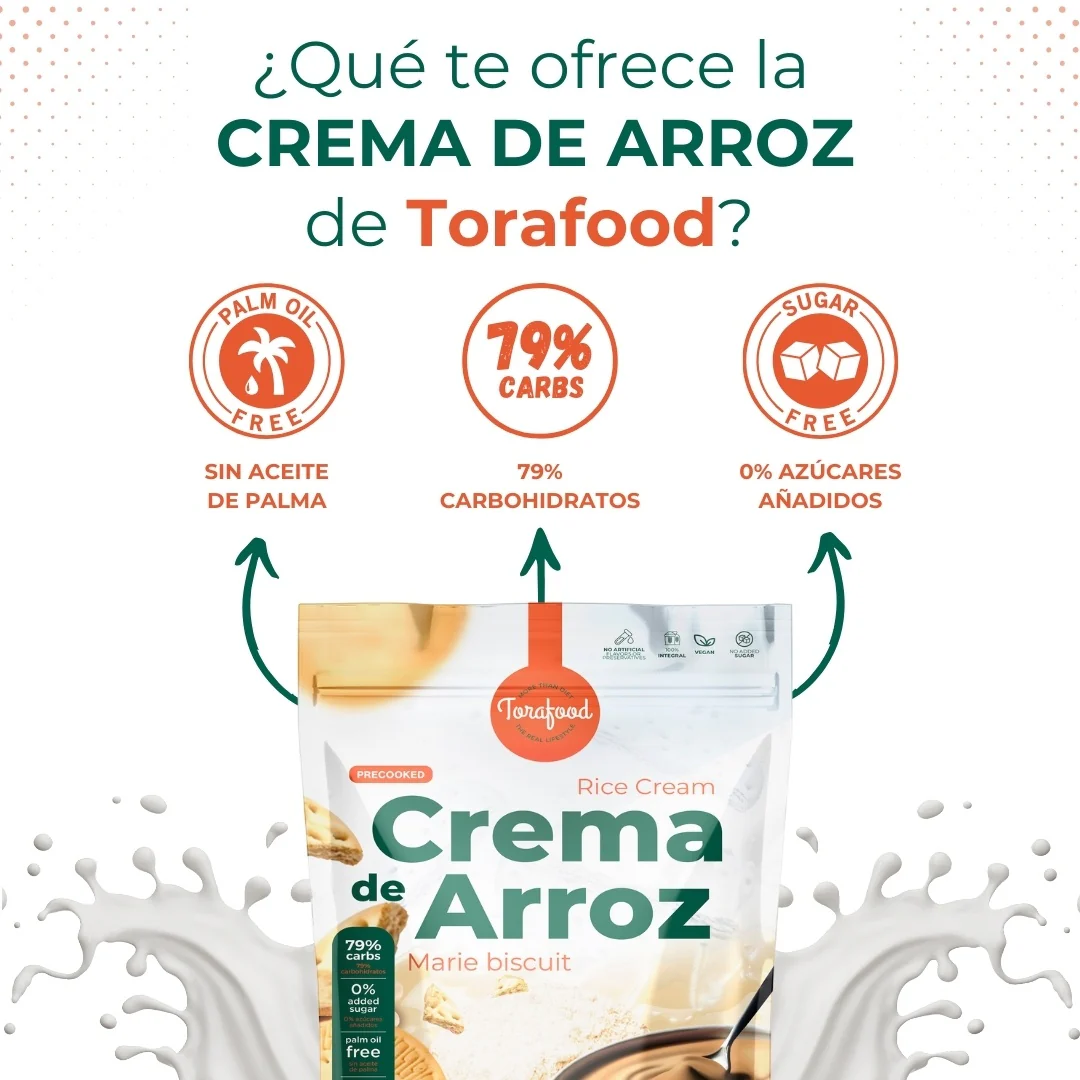 Crema De Arroz Galleta Maria Torafood 1kg - Image 5