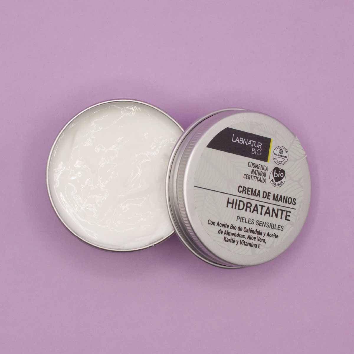Crema De Manos Bio Pieles Sensibles 50 Ml | Aloe Vera Ecológico | Calma Y Protege | Hidratación Suave - Image 2