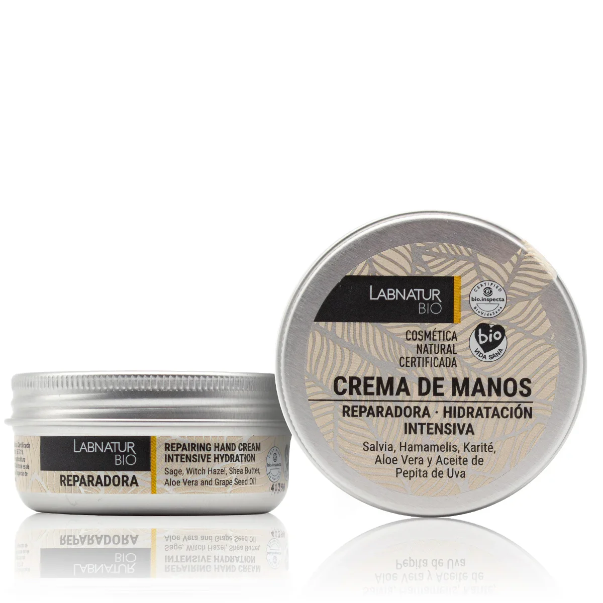 Crema De Manos Reparadora Bio 50 Ml | Nutre Y Regenera | Hidratación Intensiva | Manos Secas