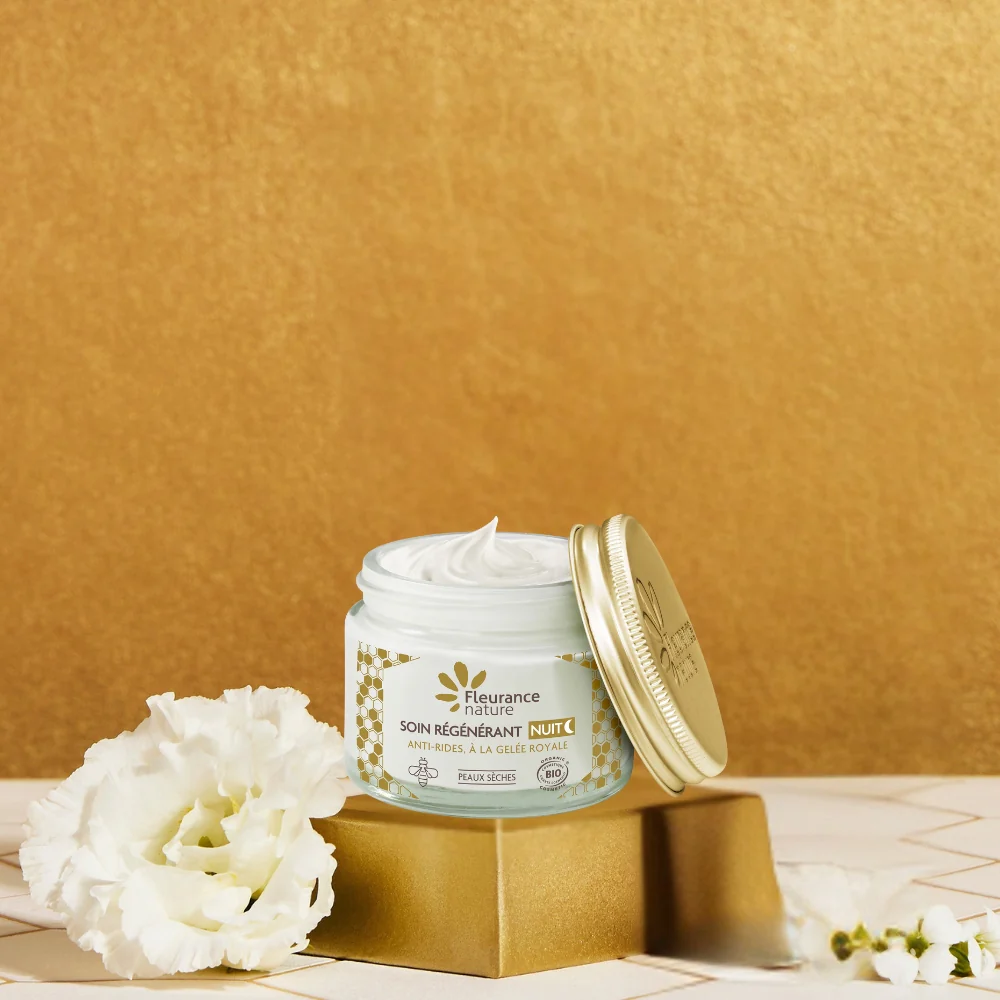 Crema De Noche Regenerante Antiarrugas Con Jalea Real Eco Fleurance Nature 50ml - Image 2