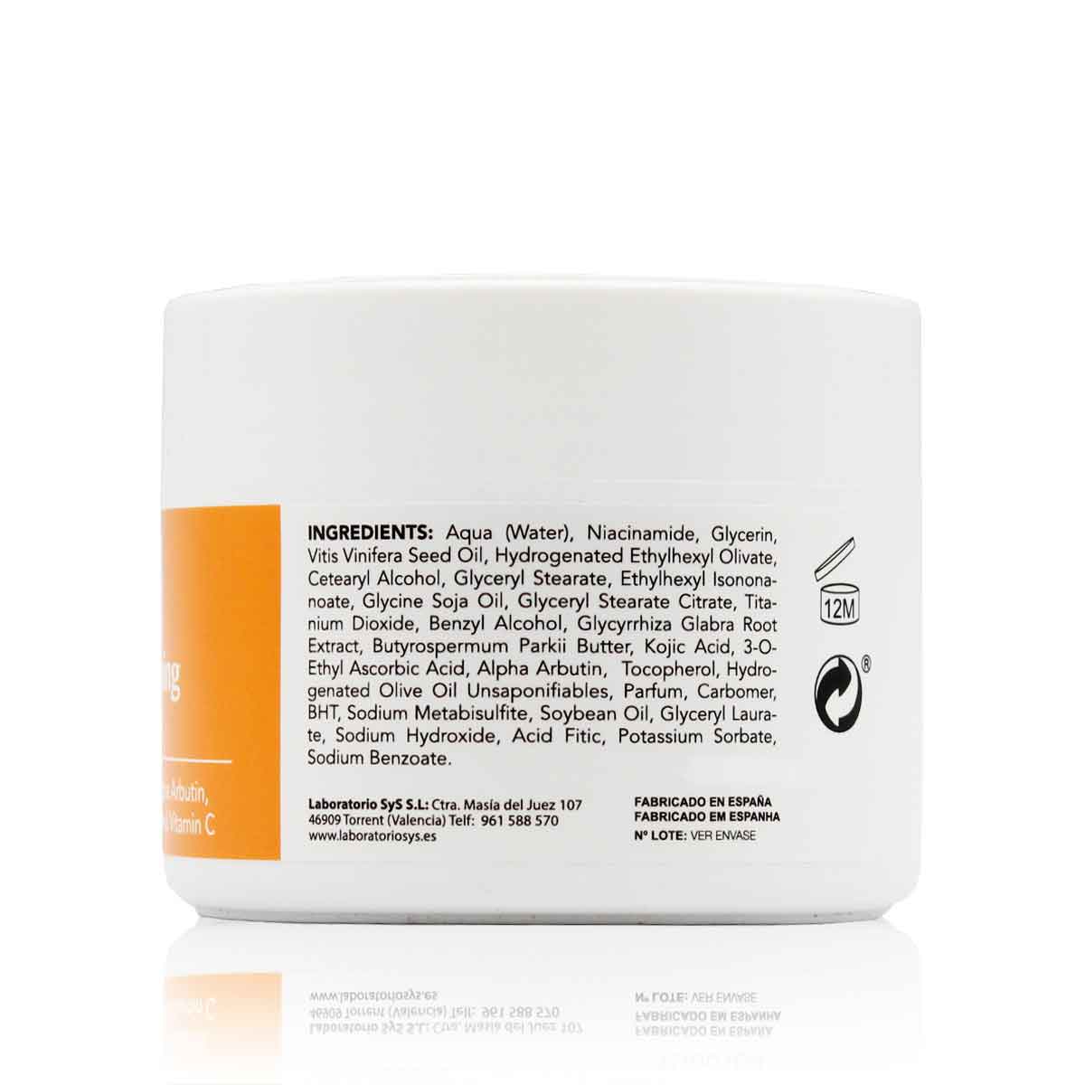 Crema Facial Blanqueadora Labnatur | Unifica El Tono Y Aporta Luminosidad | Cuidado Facial Diario | Piel Radiante | 50 M - Image 3