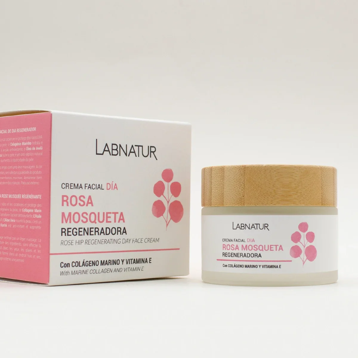 Crema Facial Rosa Mosqueta 50 Ml | Regeneradora y Anti-aging | Hidratación y Elasticidad | Piel Firme - Image 3