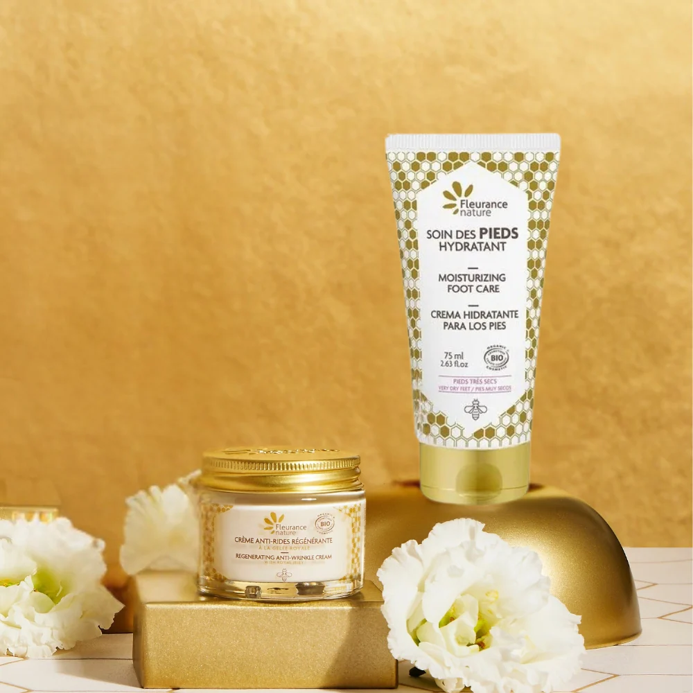 Crema Hidratante Para Los Pies Con Jalea Real Eco Fleurance Nature 75ml - Image 3