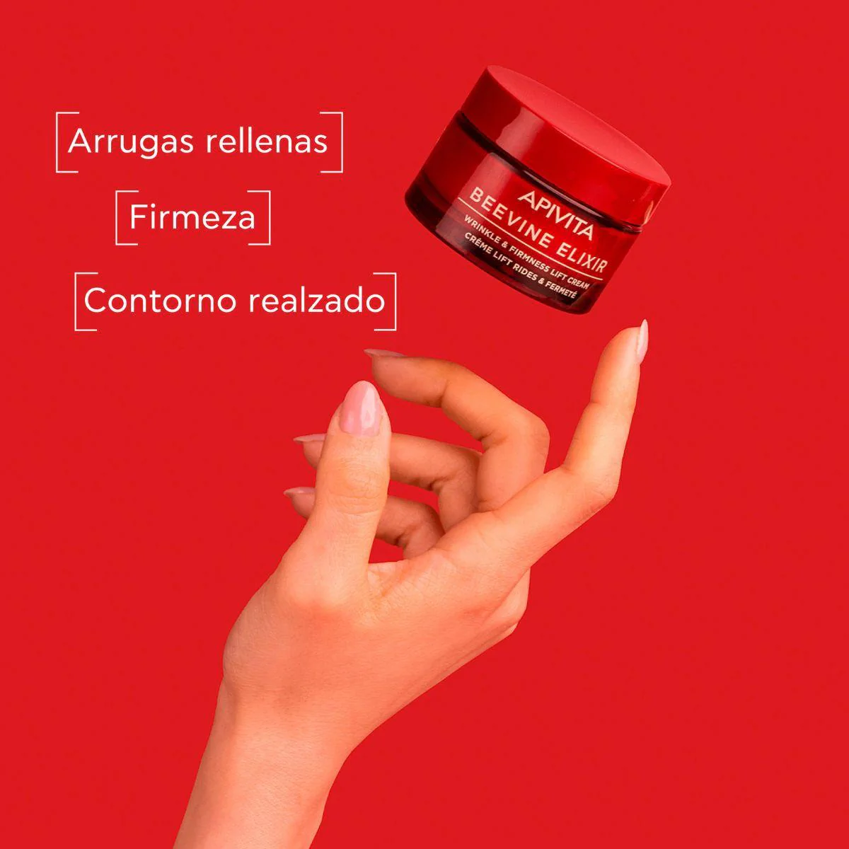 Crema lift arrugas & firmeza - Textura ligera BEEVINE ELIXIR, APIVITA 50 ml - Image 2