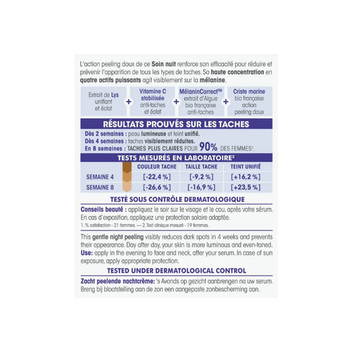 CREMA NOCHE PEELING LUMI'LYS [C] ANTIMANCHAS EXPERT,  SO'BIO, 50 ml - Image 5