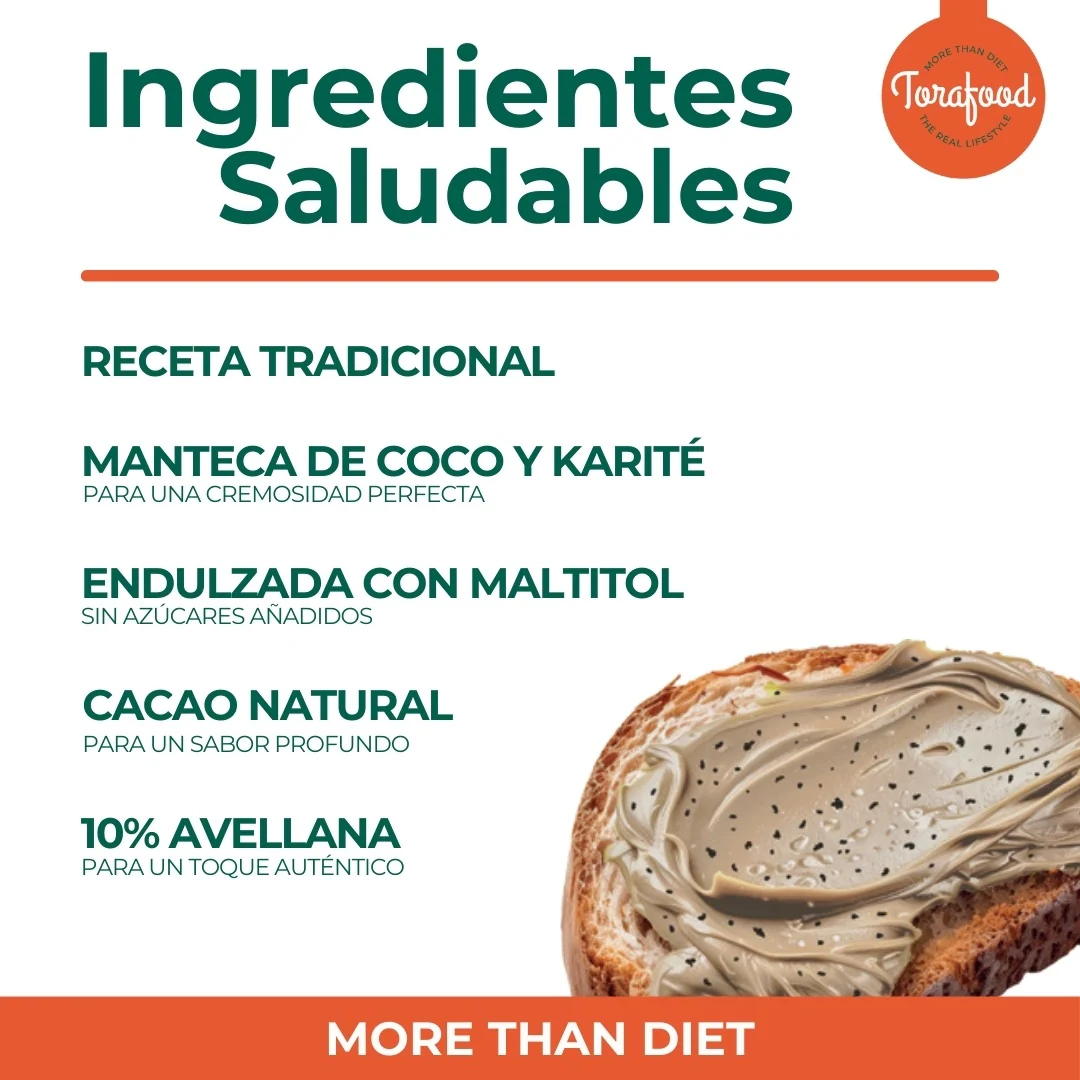 Crema Proteica Chips Black Cookie Torafood 200g - Image 5