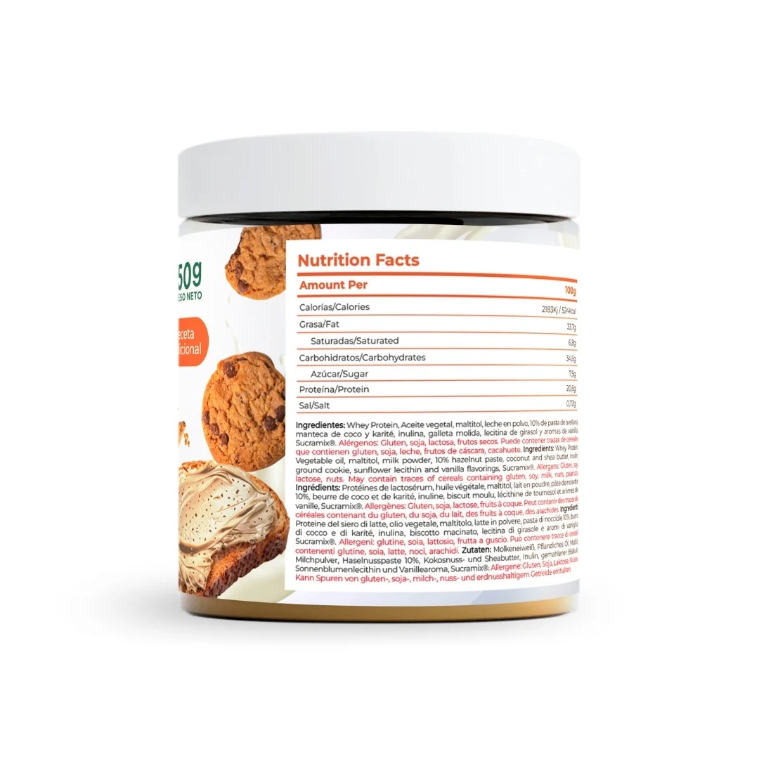 Crema Proteica Chips Cookie Torafood 200g - Image 2