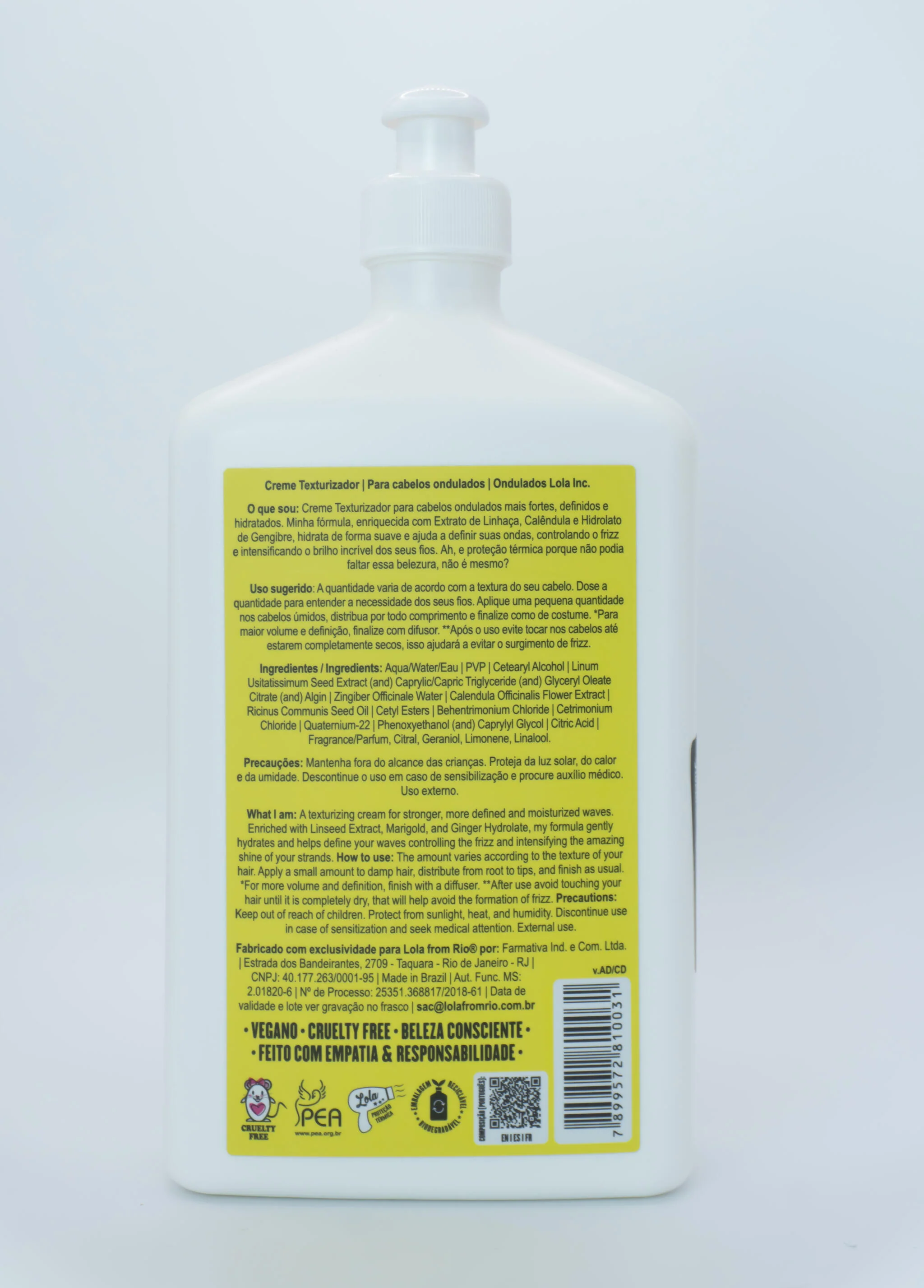 Crema Texturizadora Ondulados Lola Inc. Lola Cosmetics 500g - Image 2