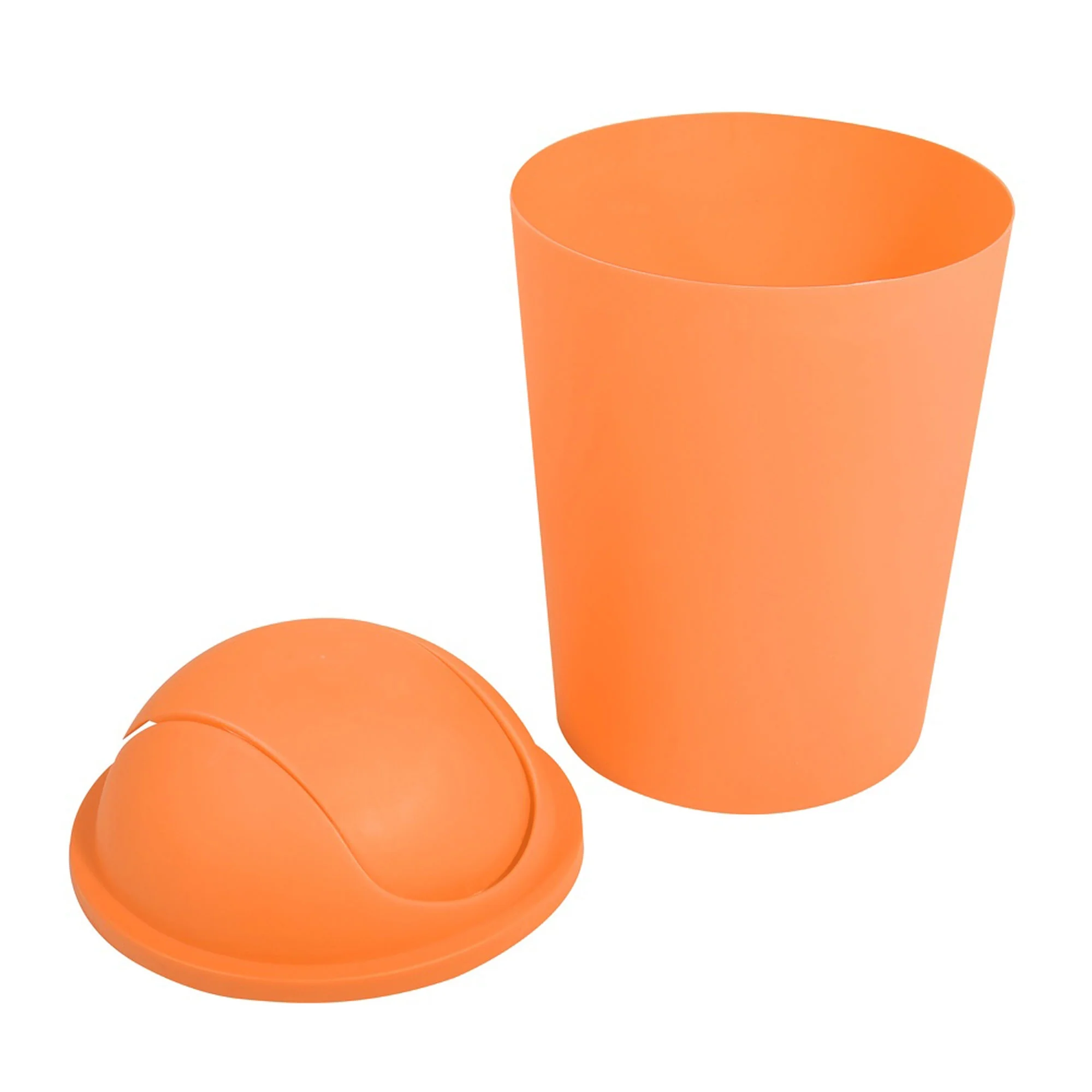 Cubo De Basura ako 5,5l Con Tapa Abatible Naranja - Image 3