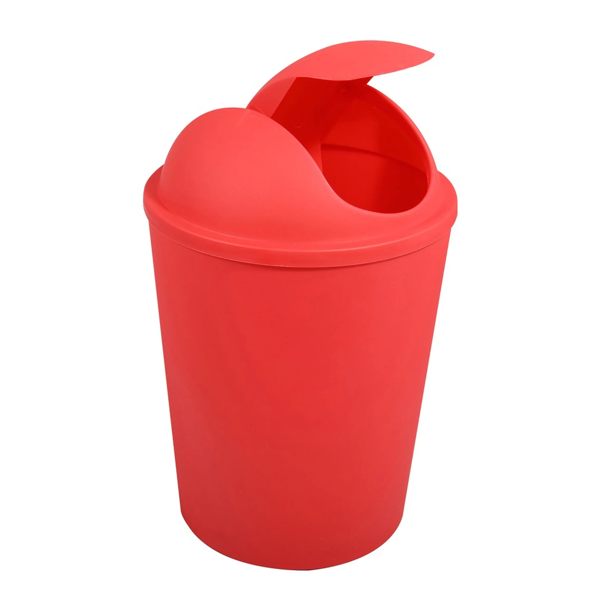 Cubo De Basura ako 5,5l Con Tapa Abatible Roja - Image 3