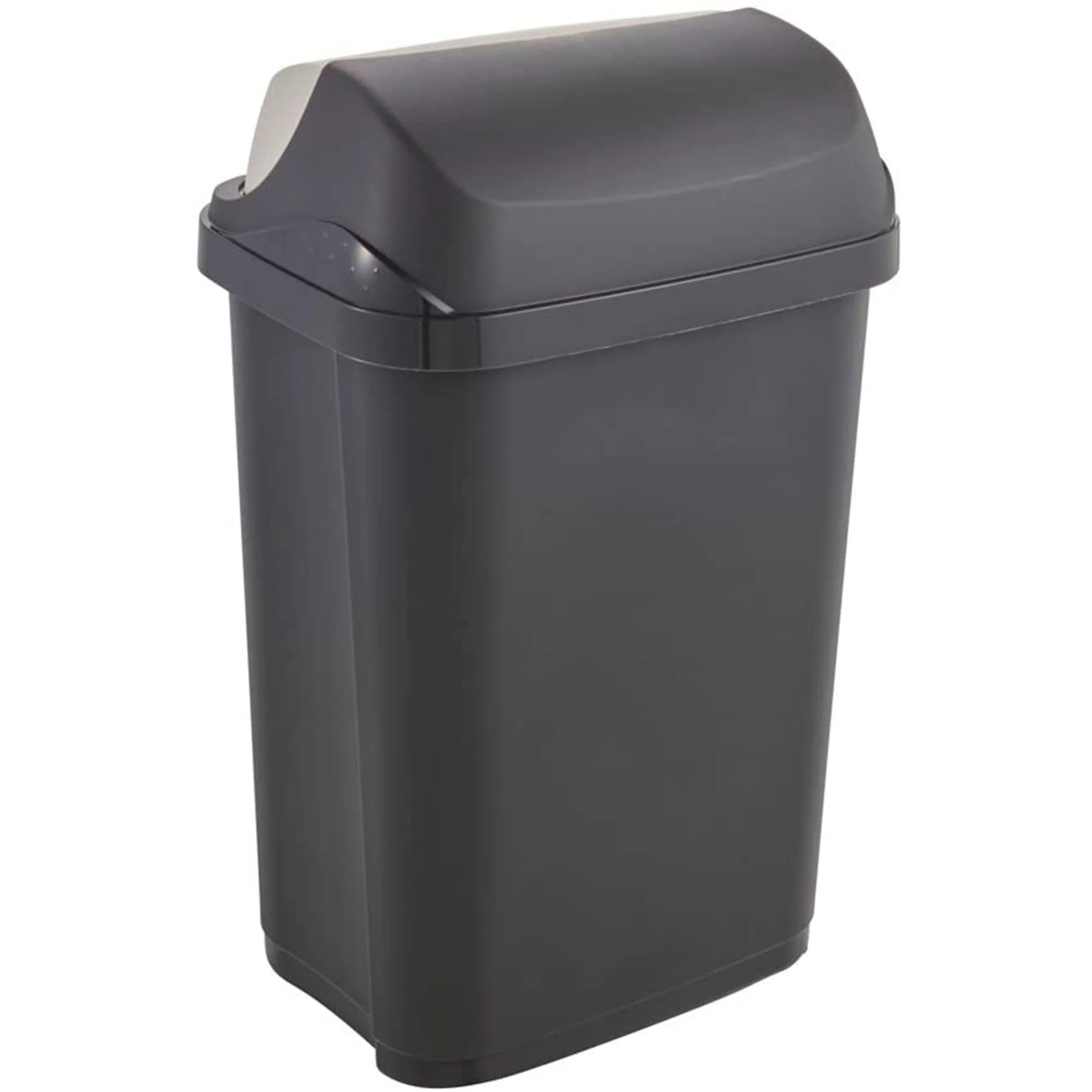 Cubo De Basura Con Tapa Deslizante, 25 L, Rasmus, Gris Grafito - Image 2