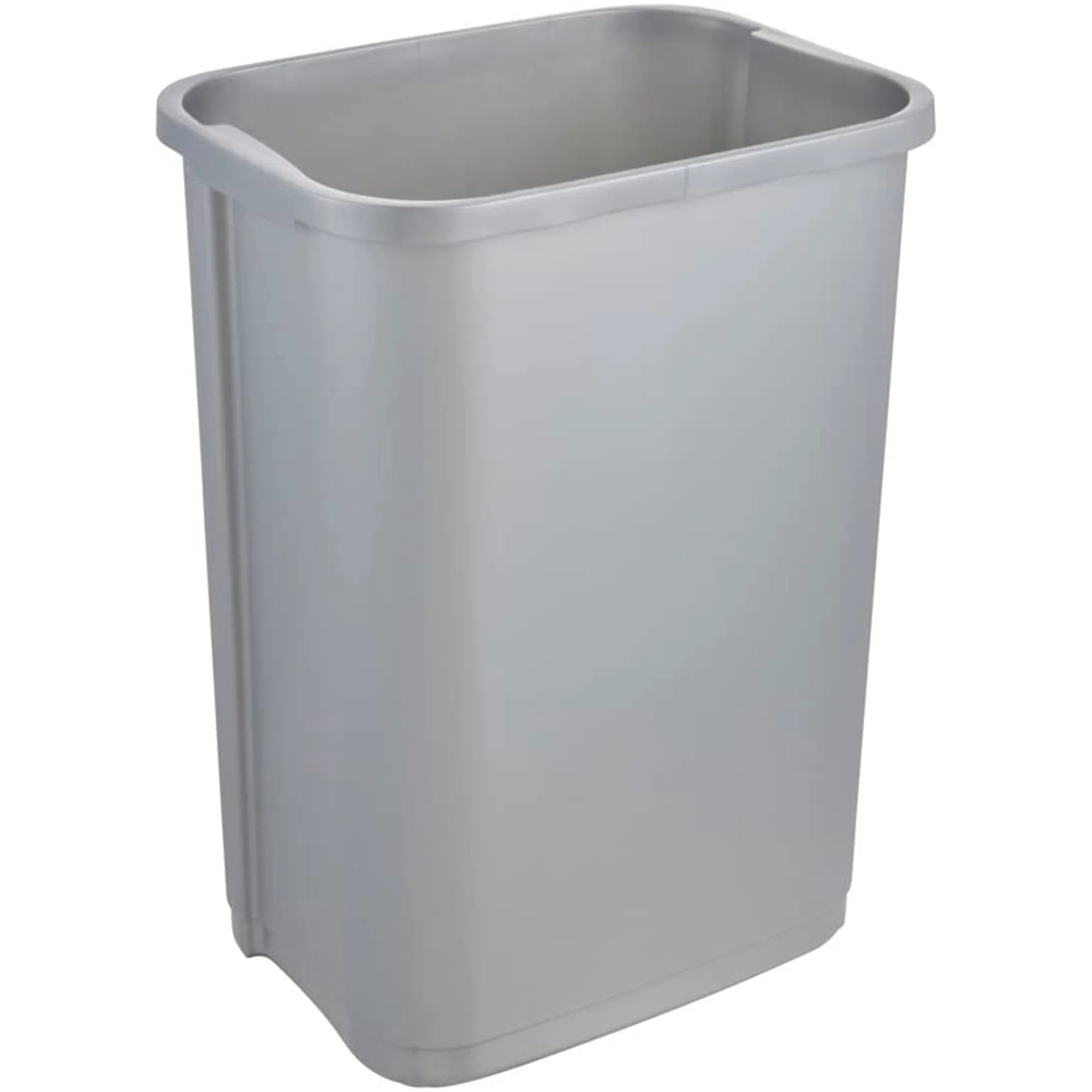 Cubo De Basura Con Tapa Deslizante, 25 L, Rasmus, Plateado - Image 3