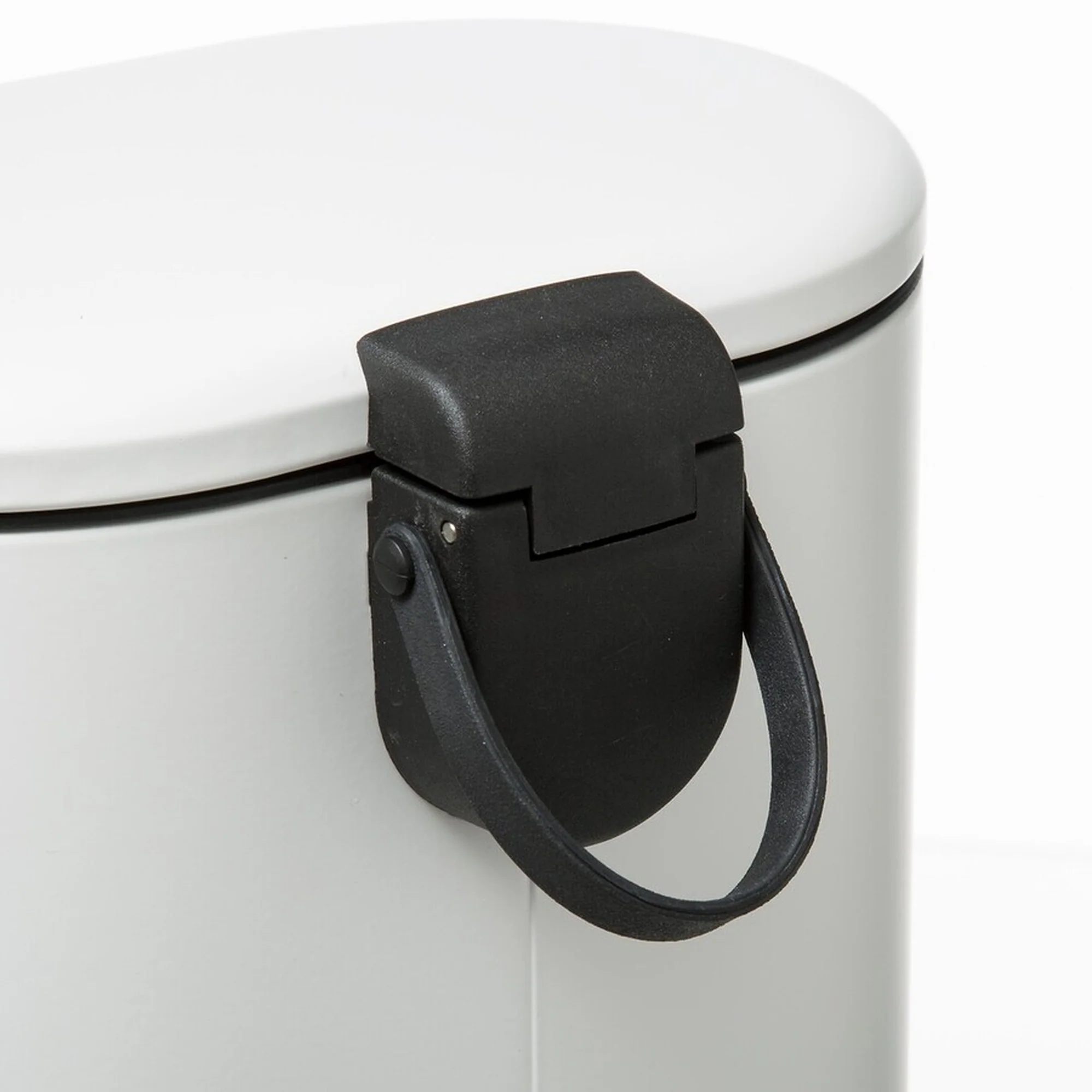 Cubo Pedal Acero Inoxidable Siliflex 6 L Blanco - Image 3