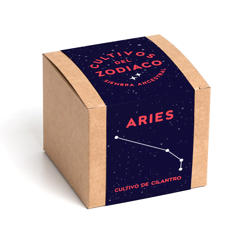 Cultivos Del Zodiaco – Aries | Kit De Cultivo Con Semillas De Cilantro