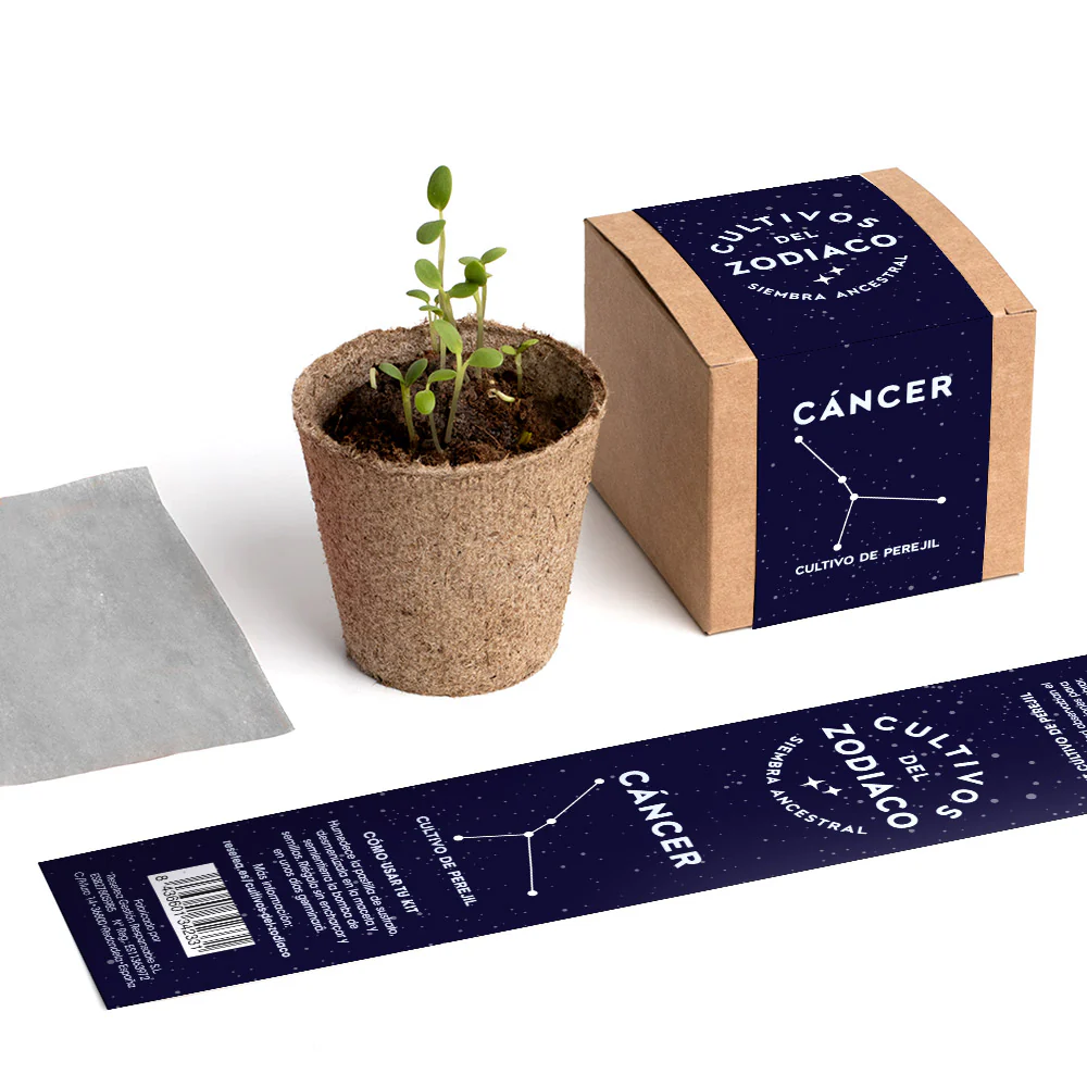 Cultivos Del Zodiaco – Cáncer | Kit De Cultivo Con Semillas De Perejil - Image 5