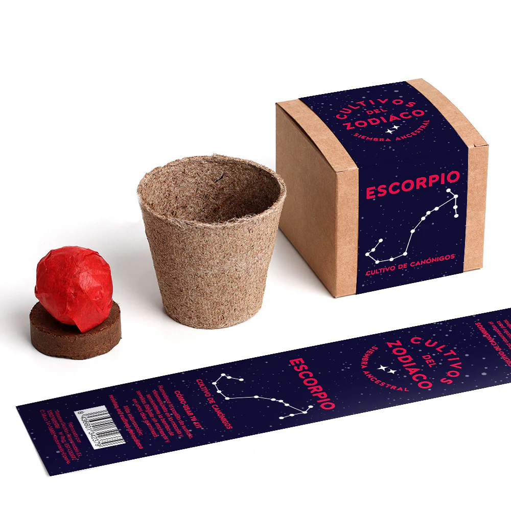 Cultivos Del Zodiaco – Escorpio | Kit De Cultivo Con Semillas De Canónigos - Image 2