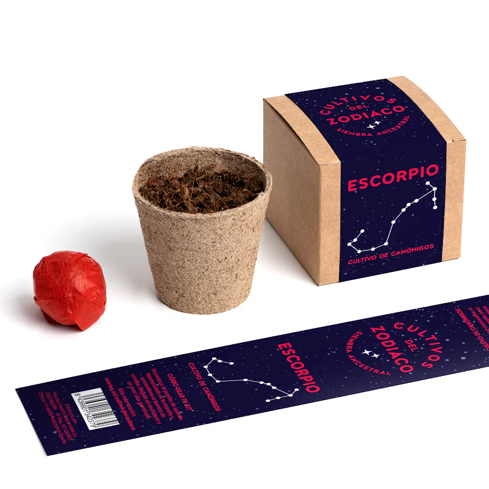 Cultivos Del Zodiaco – Escorpio | Kit De Cultivo Con Semillas De Canónigos - Image 3
