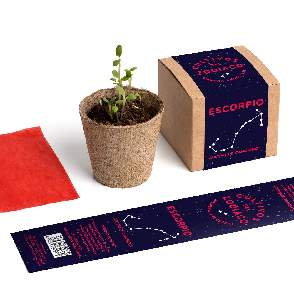 Cultivos Del Zodiaco – Escorpio | Kit De Cultivo Con Semillas De Canónigos - Image 5