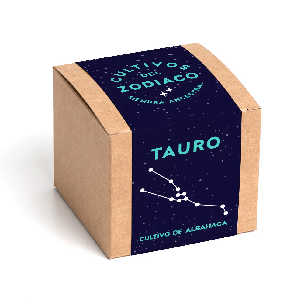 Cultivos Del Zodiaco – Tauro | Kit De Cultivo Con Semillas De Albahaca
