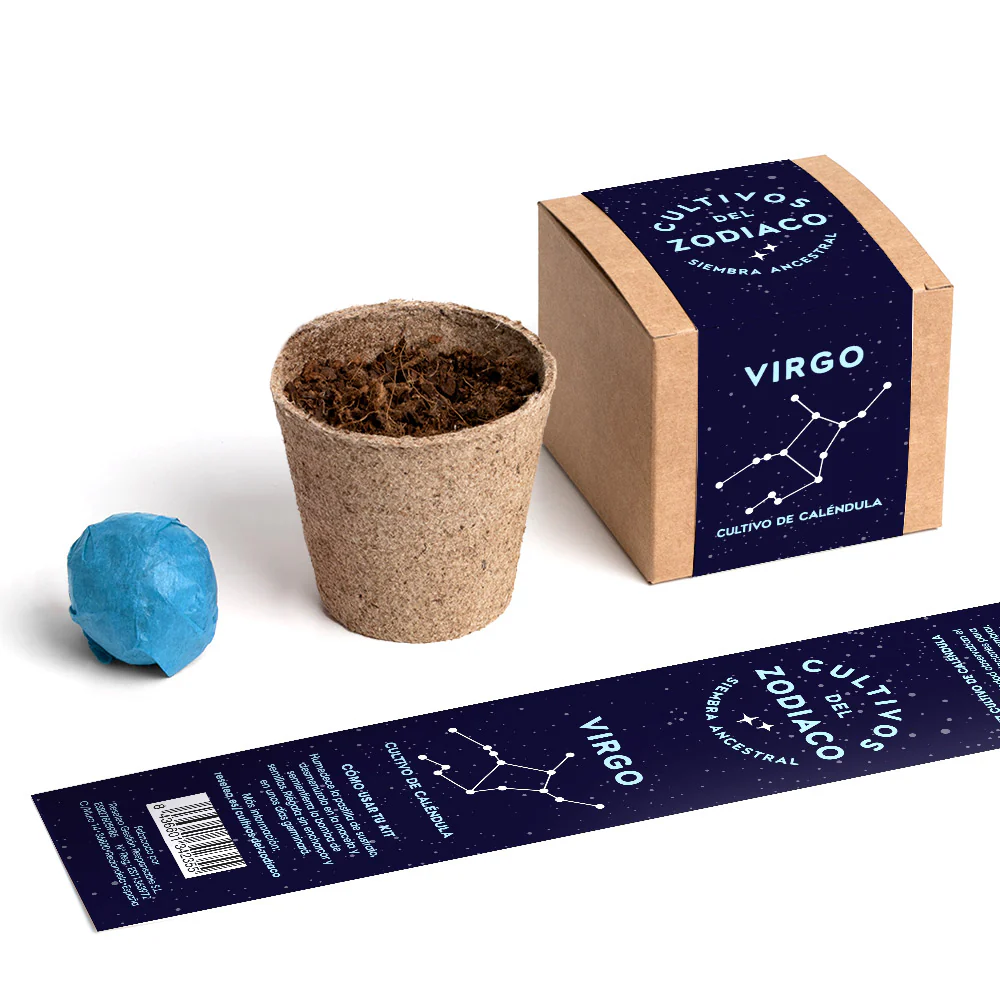 Cultivos Del Zodiaco – Virgo | Kit De Cultivo Con Semillas De Caléndula - Image 3