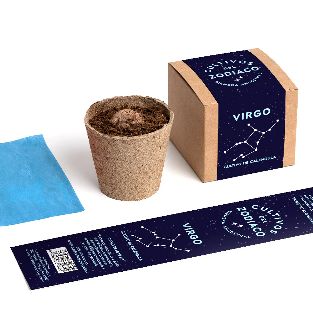 Cultivos Del Zodiaco – Virgo | Kit De Cultivo Con Semillas De Caléndula - Image 4