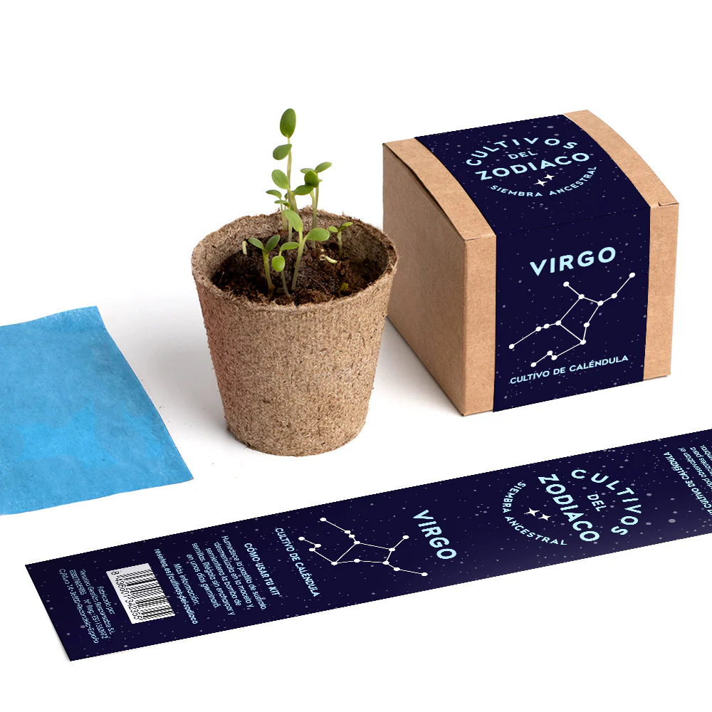 Cultivos Del Zodiaco – Virgo | Kit De Cultivo Con Semillas De Caléndula - Image 5