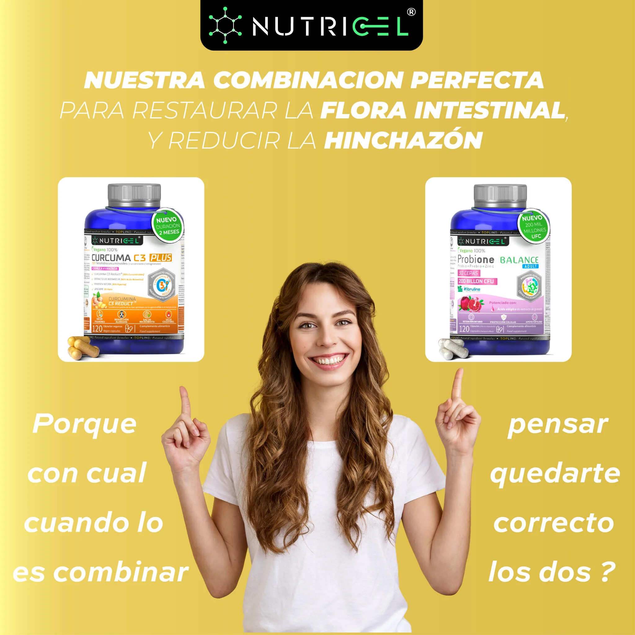 Curcuma C3 Plus Patentada C3 Reduct® + Boswelia Serrata - 120 Cápsulas - Nutricel - Image 6