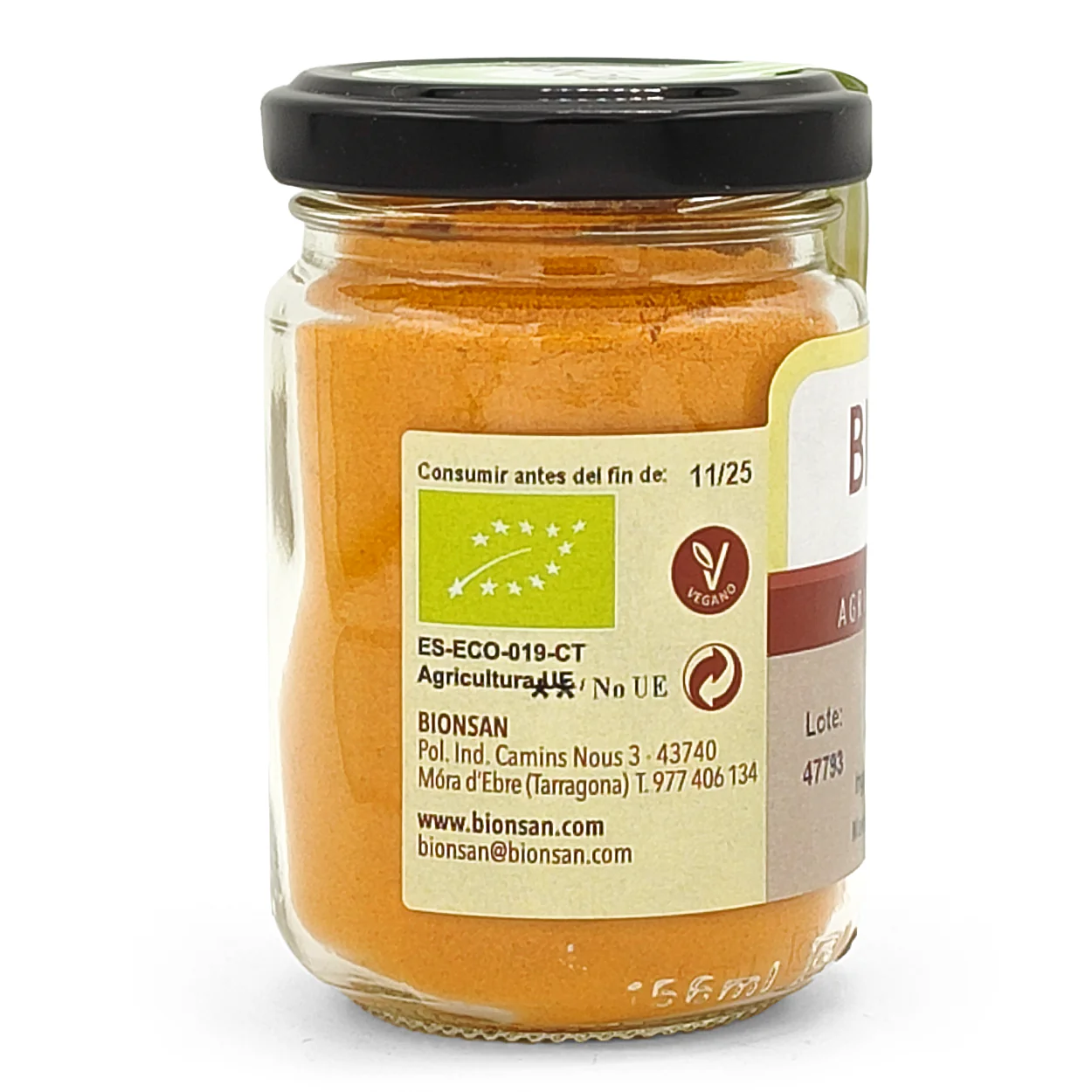 Cúrcuma En Polvo Eco Bionsan 75gr - Image 3