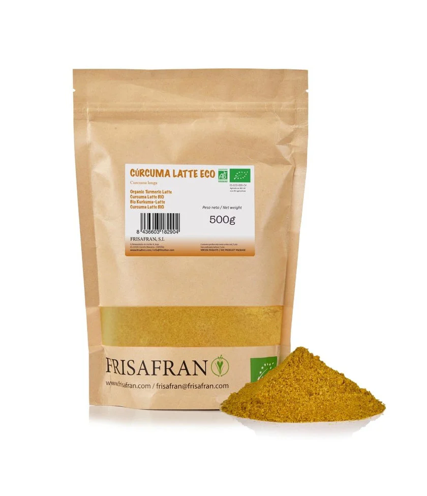 Cúrcuma Latte Ecológica En Polvo | Calidad | Frisafran 200 G - Image 3