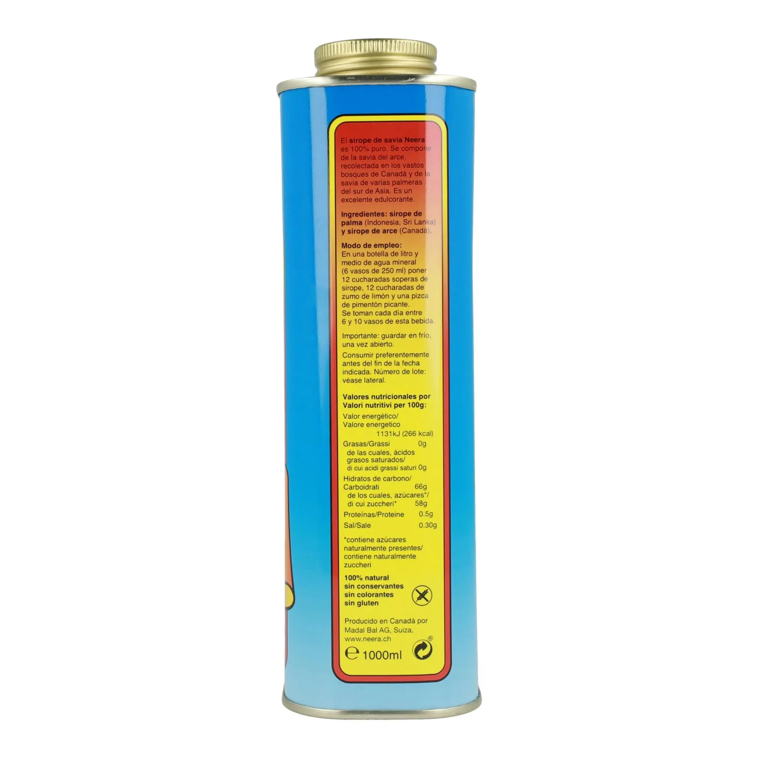 Depurativo Sirope de Savia de Arce Madal Bal 500 ml - Image 2