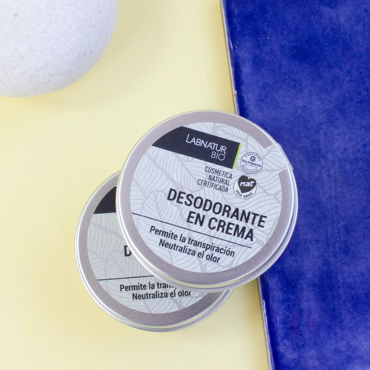 Desodorante en Crema Natural 50 Ml | Control Olor y Cuidado Suave | Sin Aluminio | Piel Sensible - Image 4