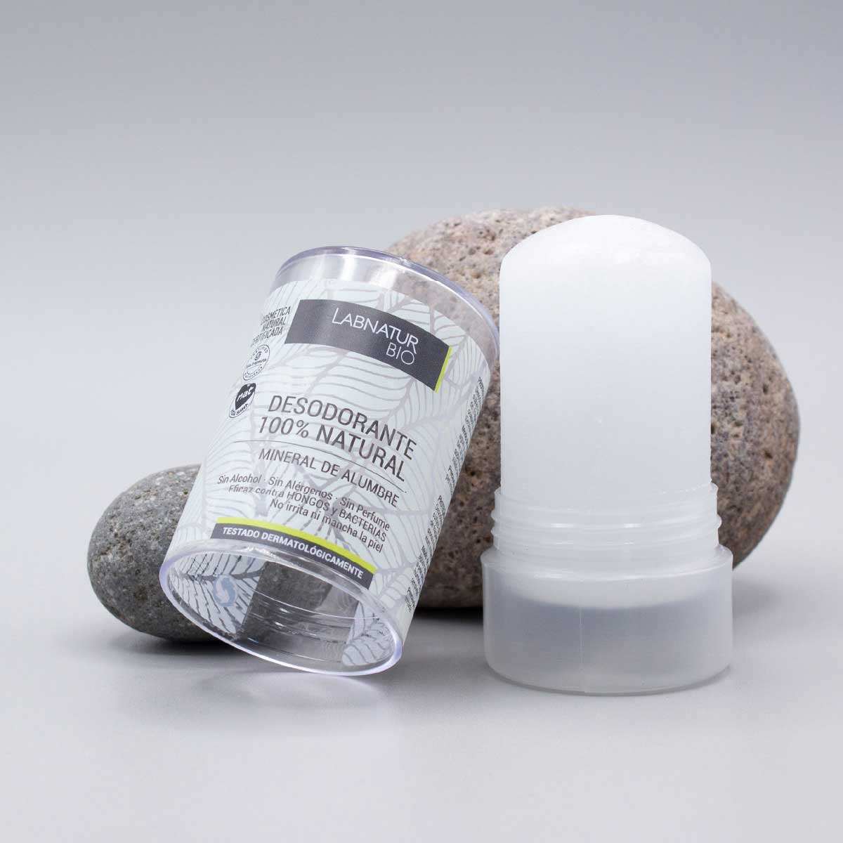 Desodorante Natural de Alumbre Stick 120 G | Control Olor 24h | Sin Aluminio Añadido | Cuidado Piel Sensible - Image 4