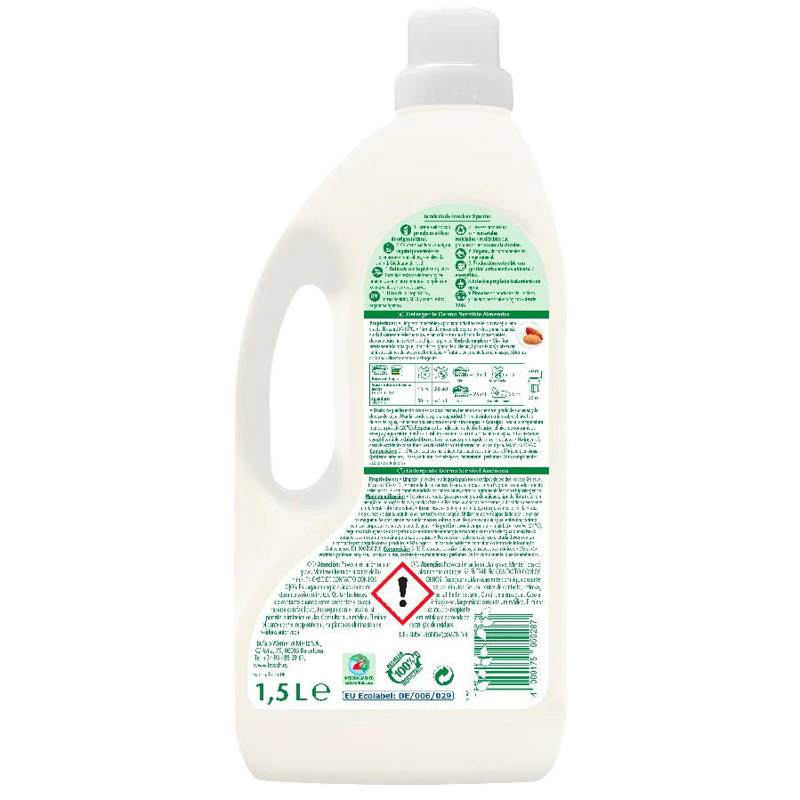 Detergente Liquido Almendra Frosch 1,5L - Image 2