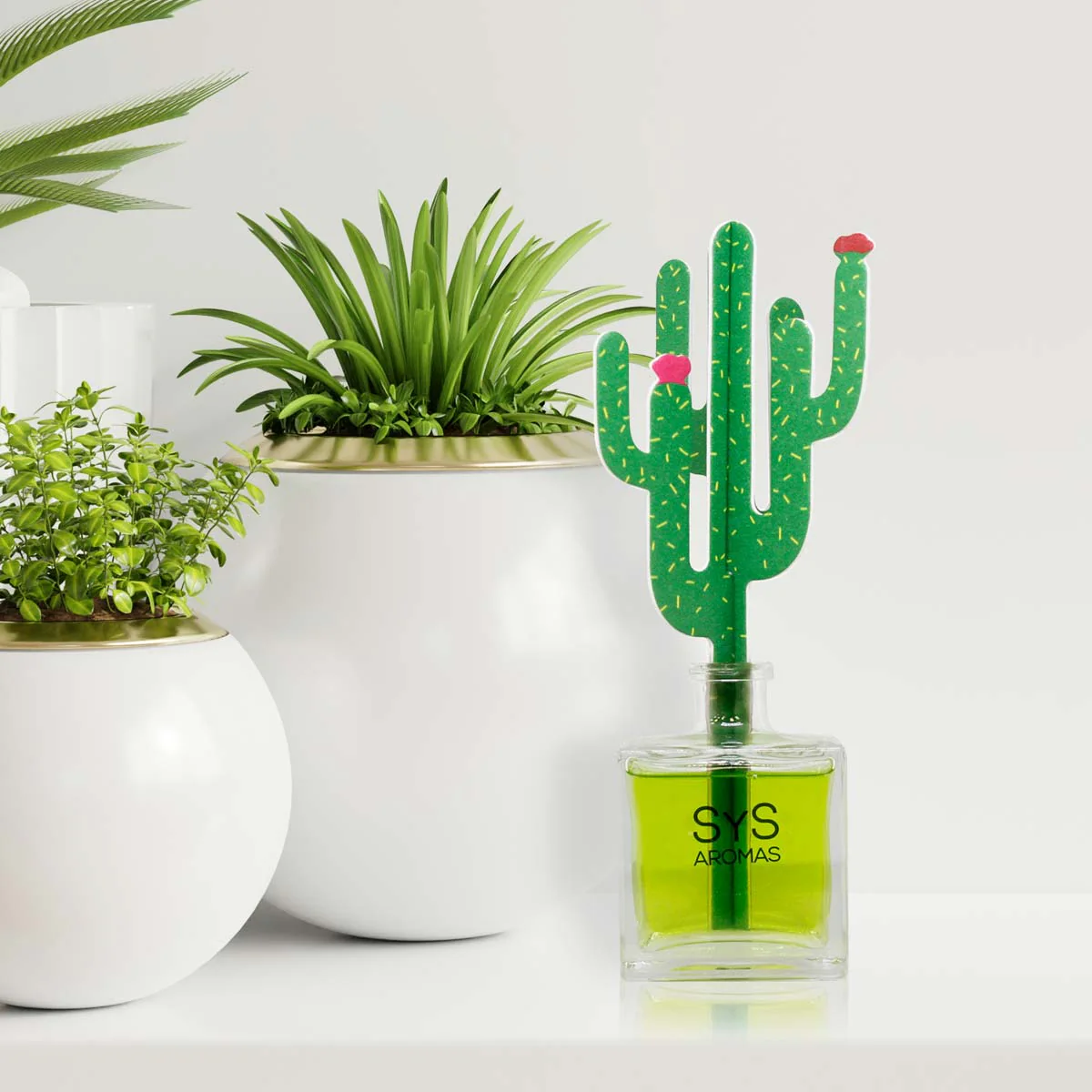 Difusor de Varillas Cactus Raíz de Angélica 90 ml | Aroma Herbal Intenso | Mikado Decorativo | Ambiente Equilibrante - Image 3