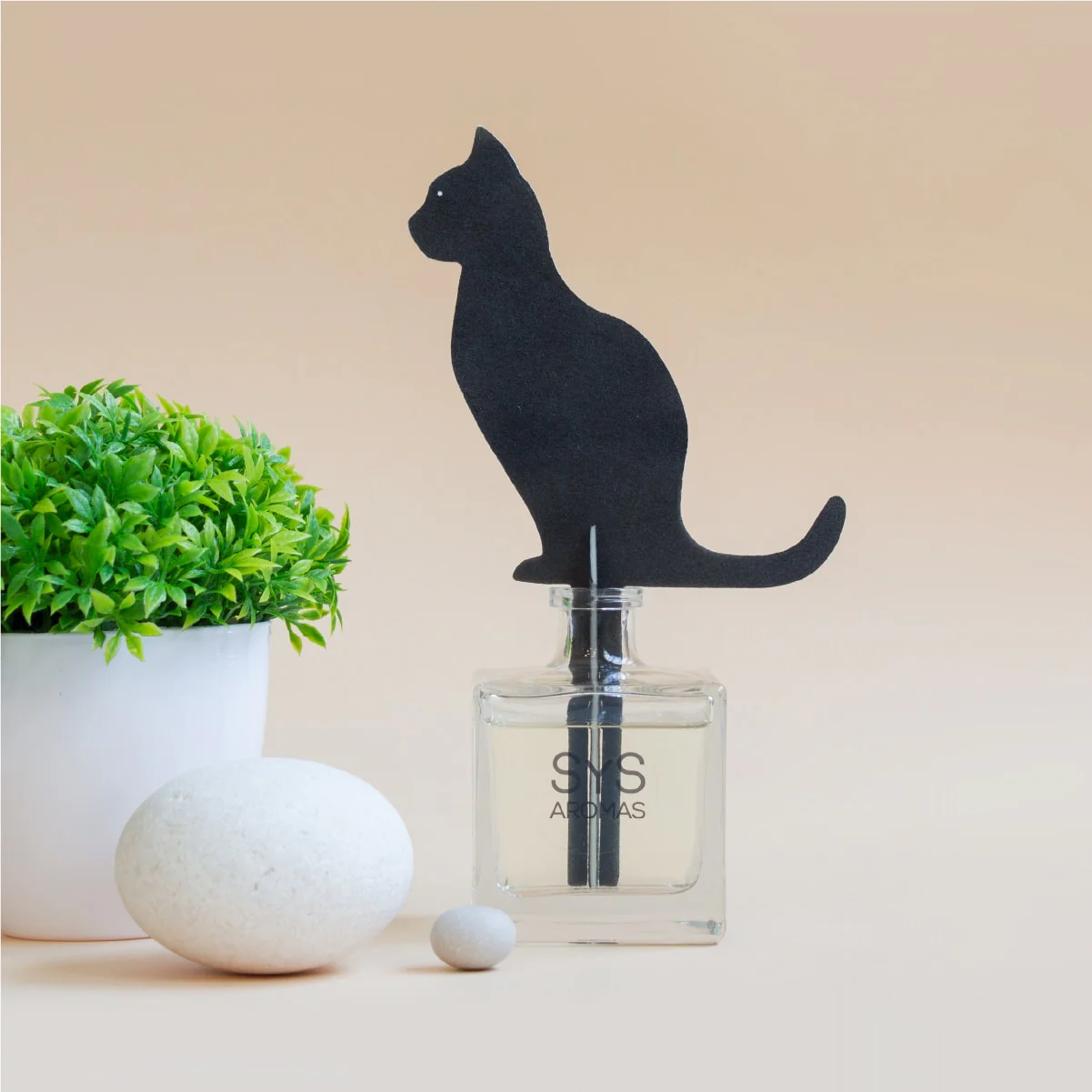 Difusor De Varillas Gato Wild Animal 90 Ml | Aroma Fresco Y Natural | Mikado Decorativo | Ambiente Acogedor - Image 2