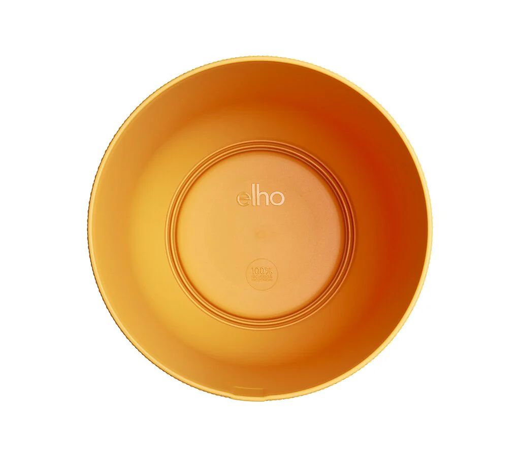 Elho Jazz Macetero Amarillo Ámbar 14cm - Image 3