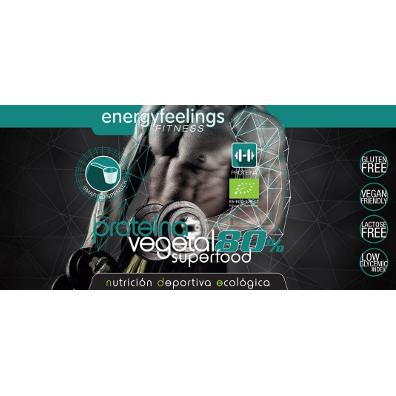 Energy Feelings Proteína Vegana ECO 80% Neutro, 1.5 kg - Image 2