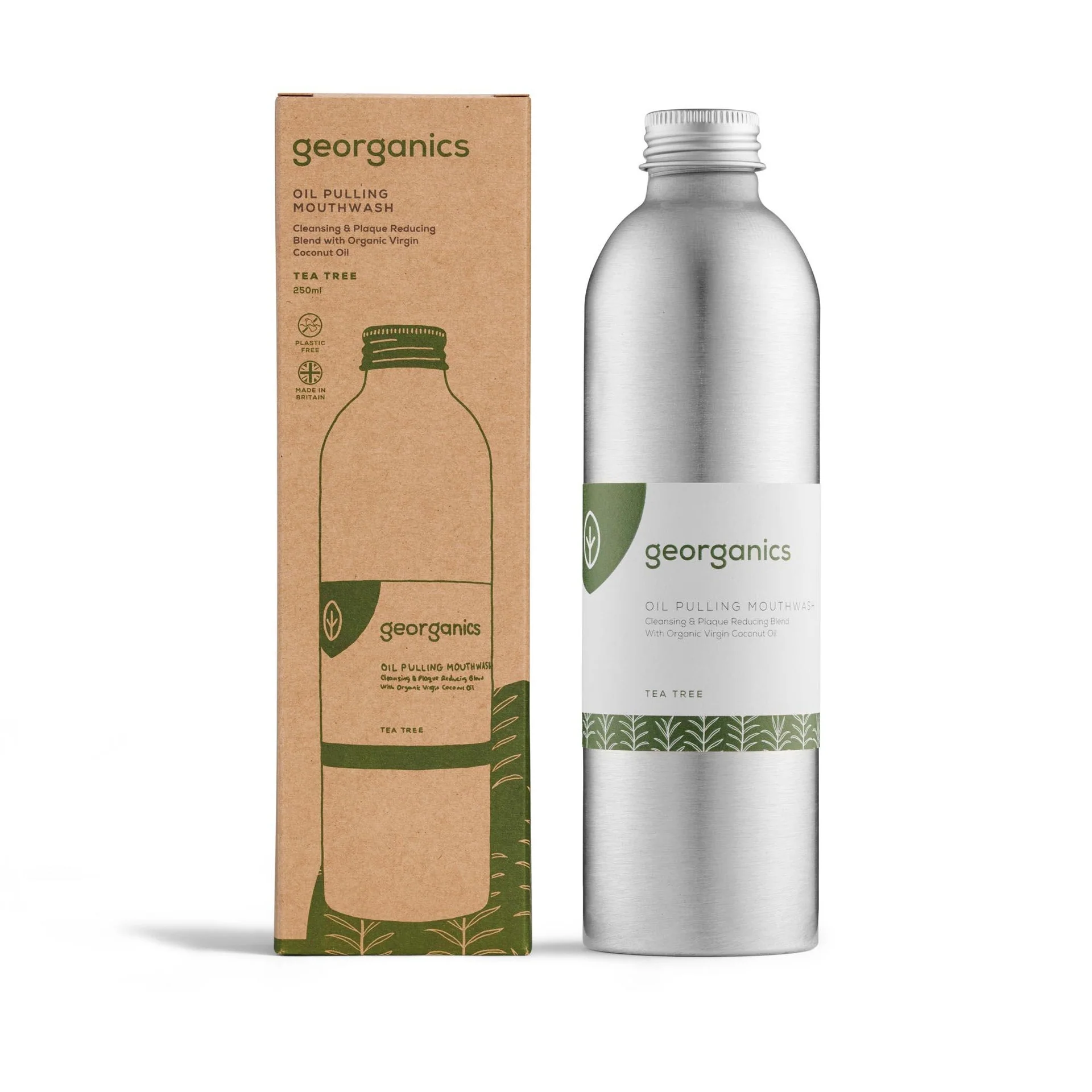 Enjuague Bucal con Aceite de Coco y Árbol del té Georganics  100 ml - Image 5