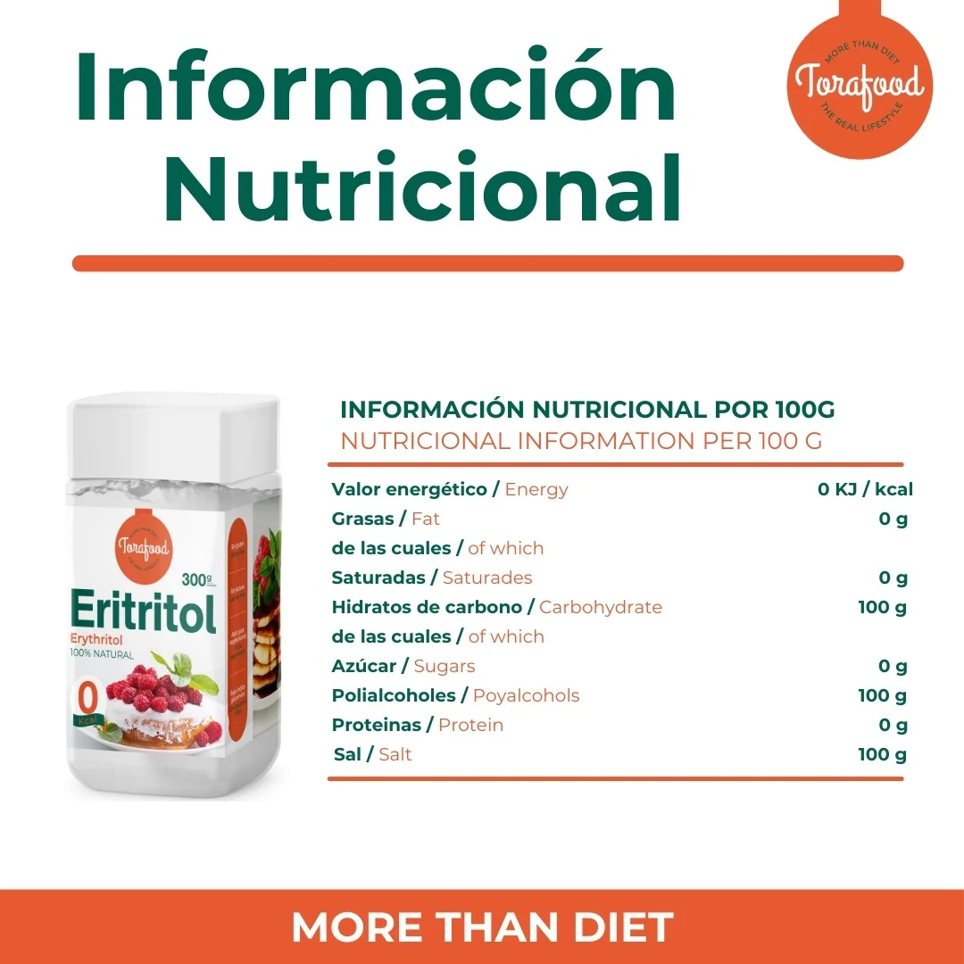 Eritritol Torafood 300g - Image 4