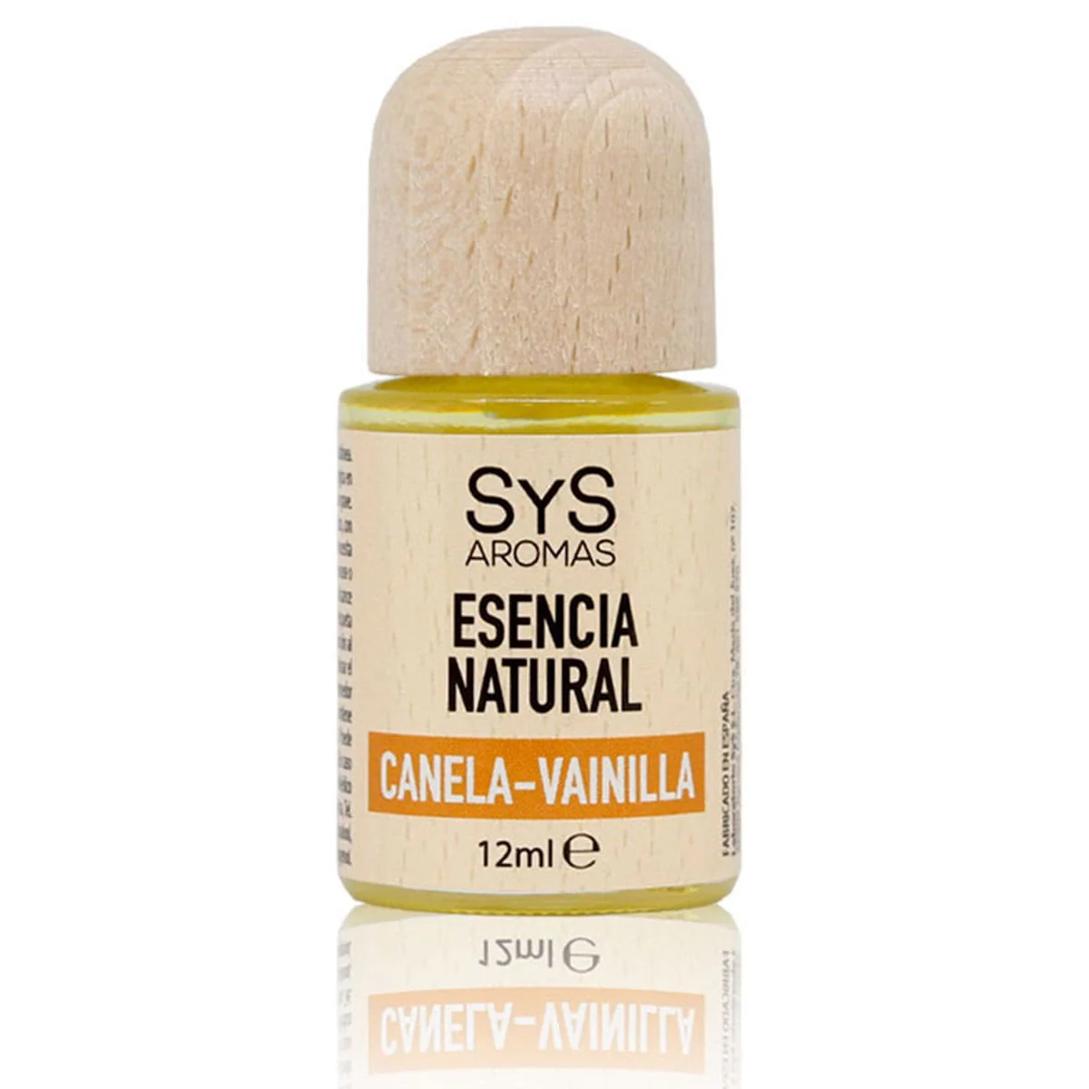 Esencia Aromática Canela & Vainilla 12 Ml | Aroma Dulce Y Especiado | Efecto Reconfortante | Perfume Concentrado