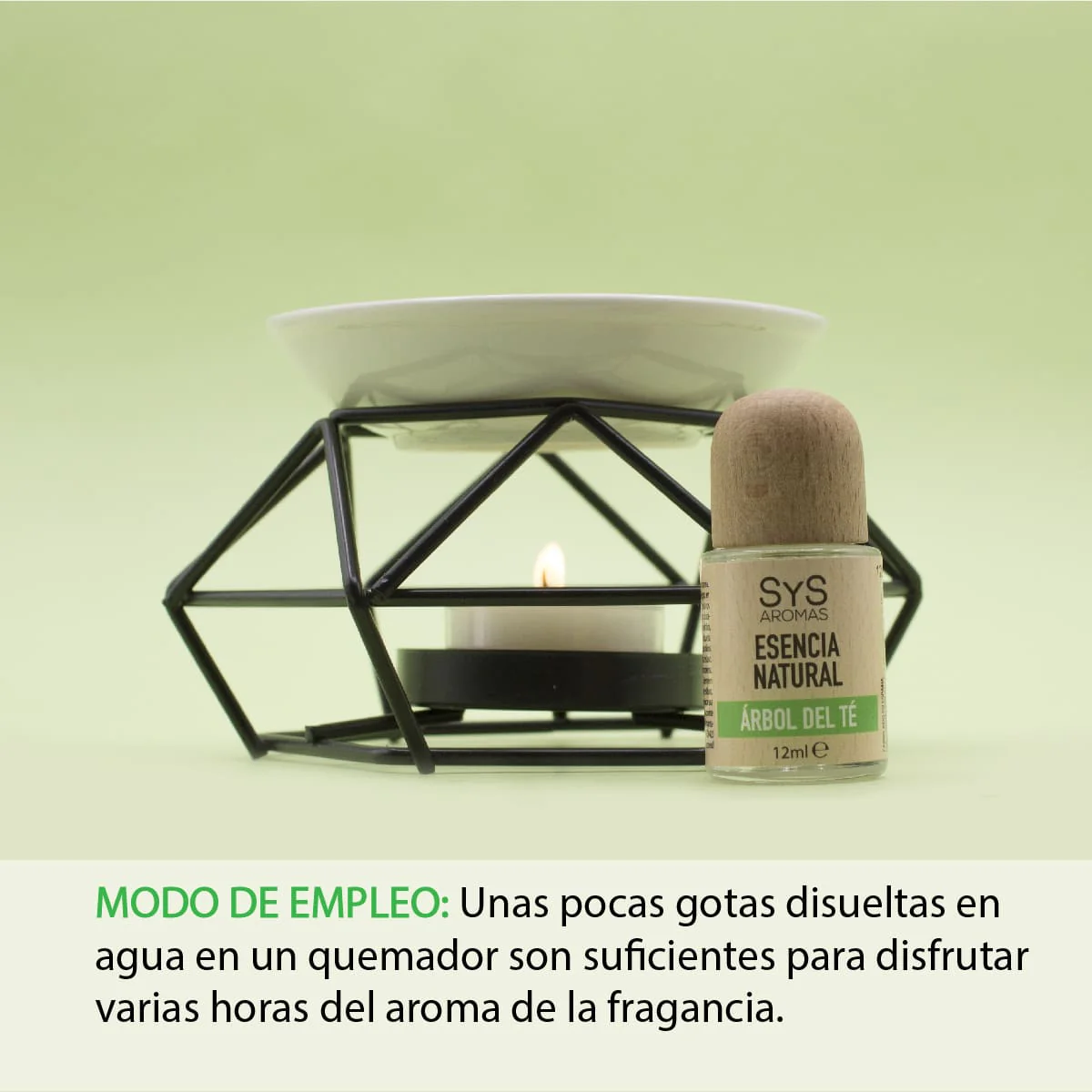Esencia Natural Aromática Árbol de Té 12 ml | Aroma Herbal y Purificante | Perfume Concentrado | Uso en Difusores - Image 4