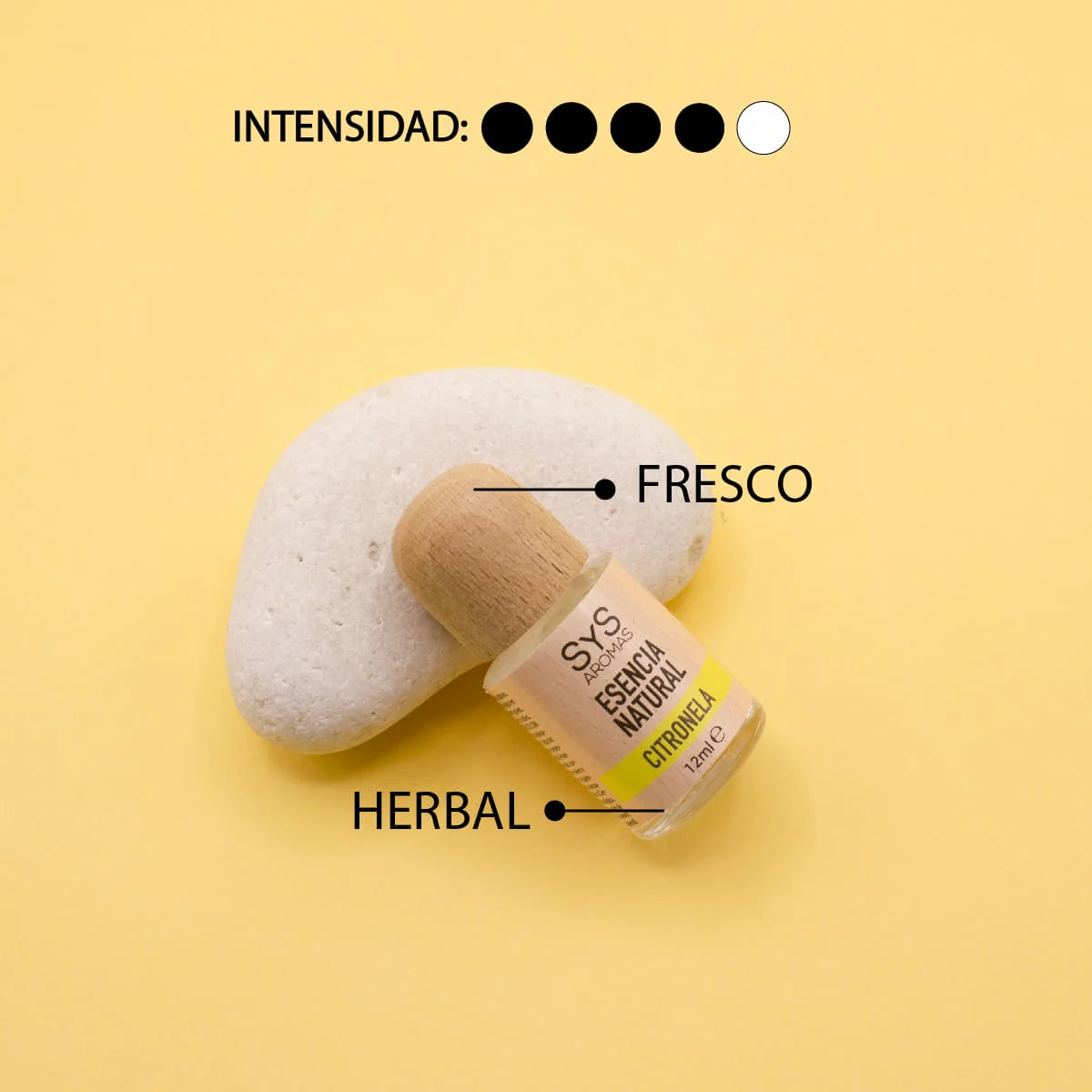 Esencia Natural De Citronela 12 Ml | Aroma Natural Antimosquitos | Aceite Aromático Cítrico | Ambiente Fresco Sys Aromas - Image 2