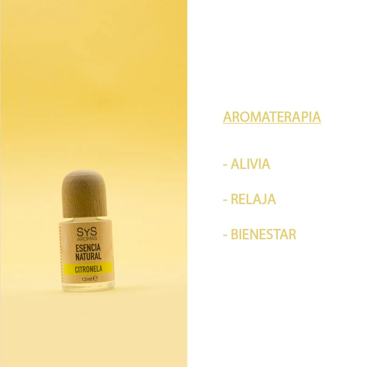 Esencia Natural De Citronela 12 Ml | Aroma Natural Antimosquitos | Aceite Aromático Cítrico | Ambiente Fresco Sys Aromas - Image 4