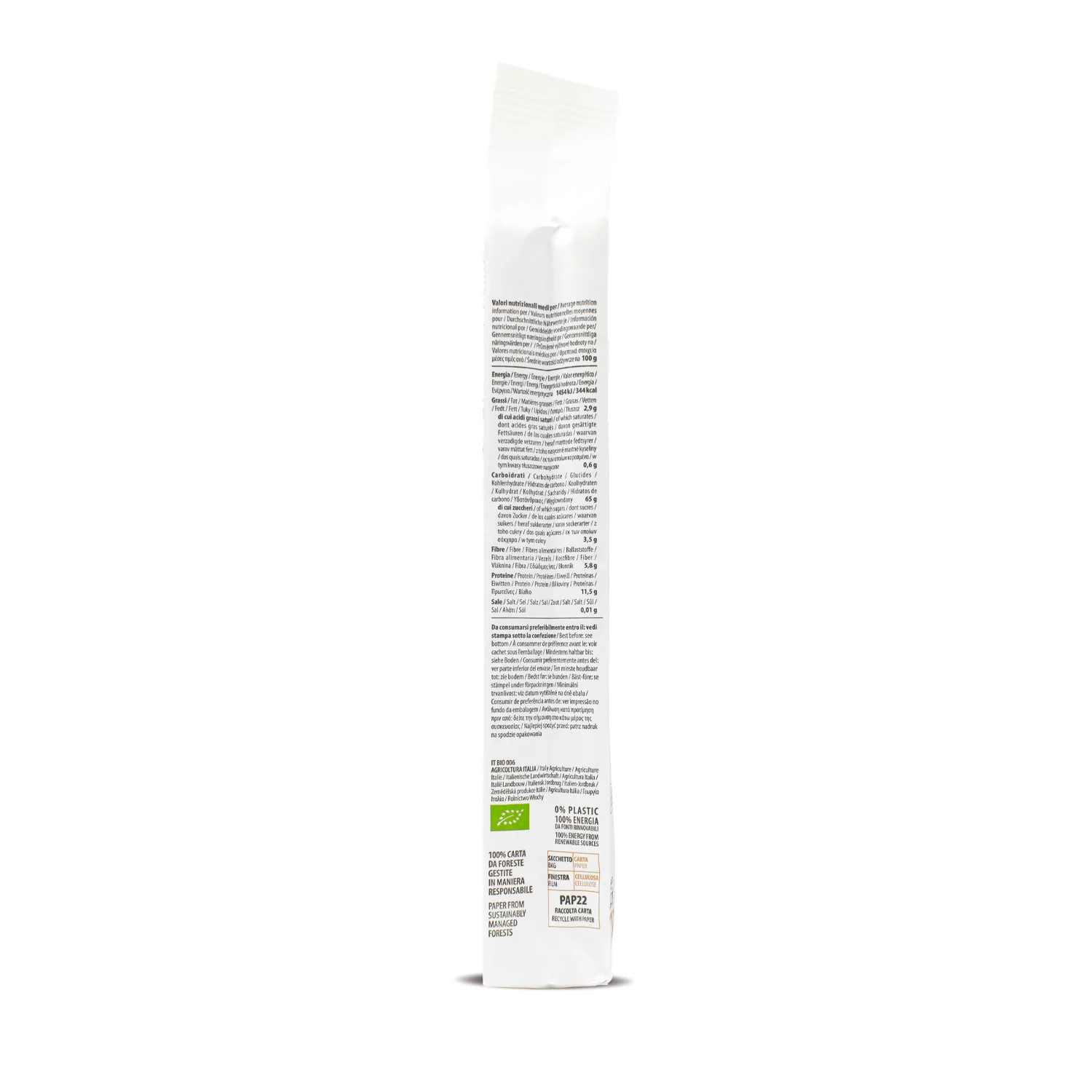 Espagueti espelta integral bio Girolomoni 500g - Image 4