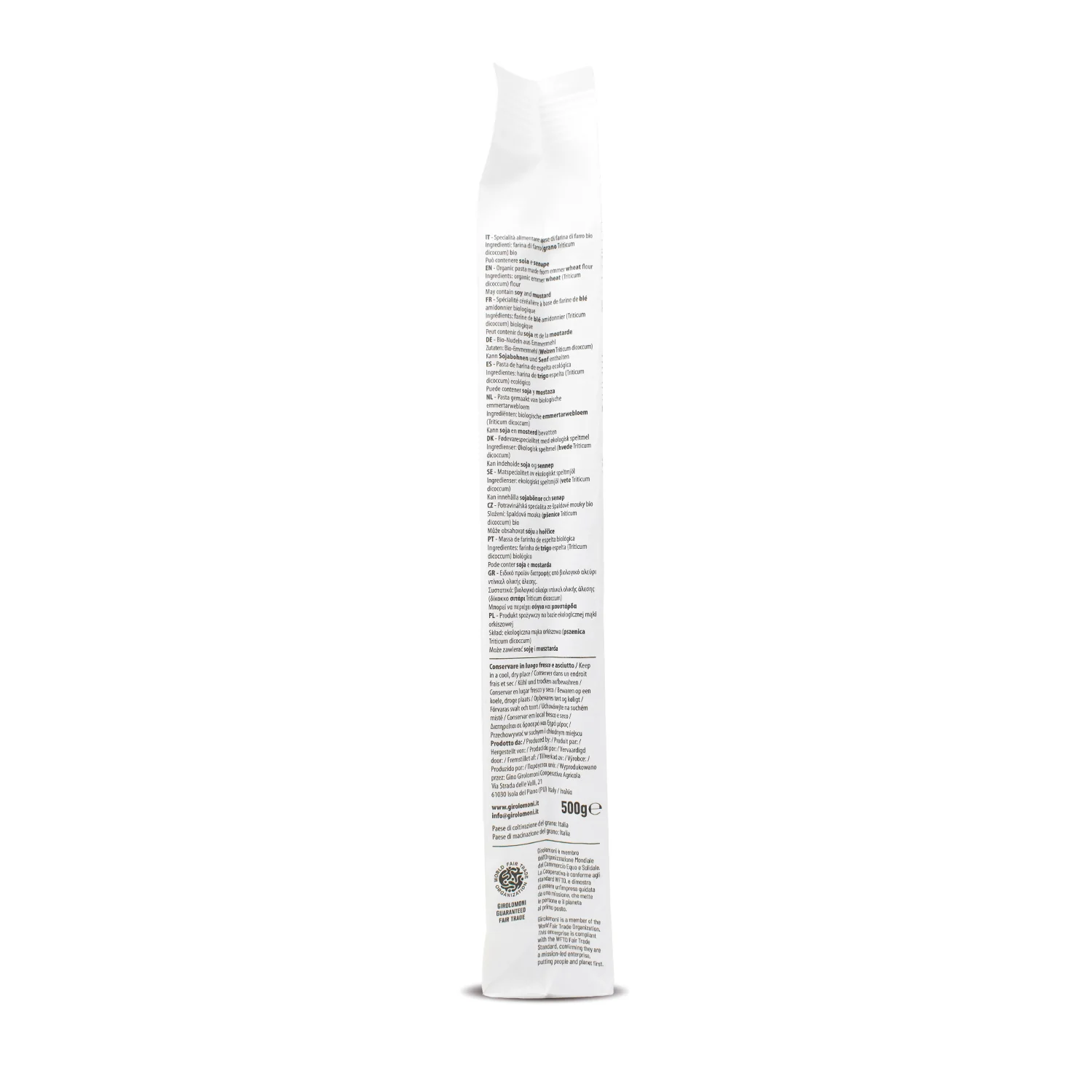 Espagueti espelta bio Girolomoni 500g - Image 3