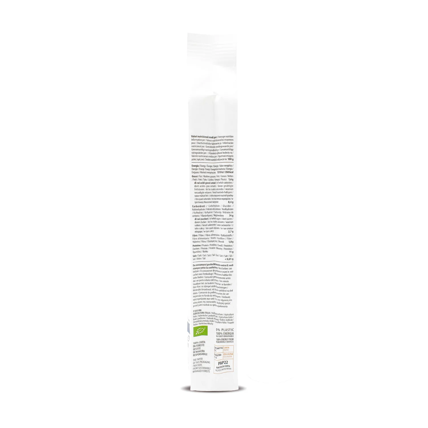 Espagueti espelta bio Girolomoni 500g - Image 4