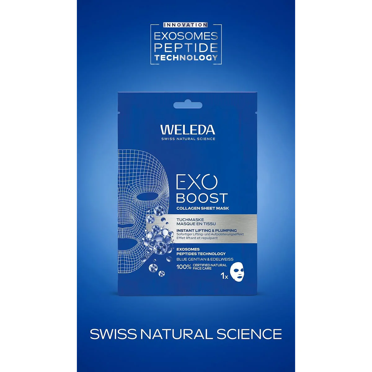 EXO Sheet Mask Redensificante Weleda 20 ml - Image 2